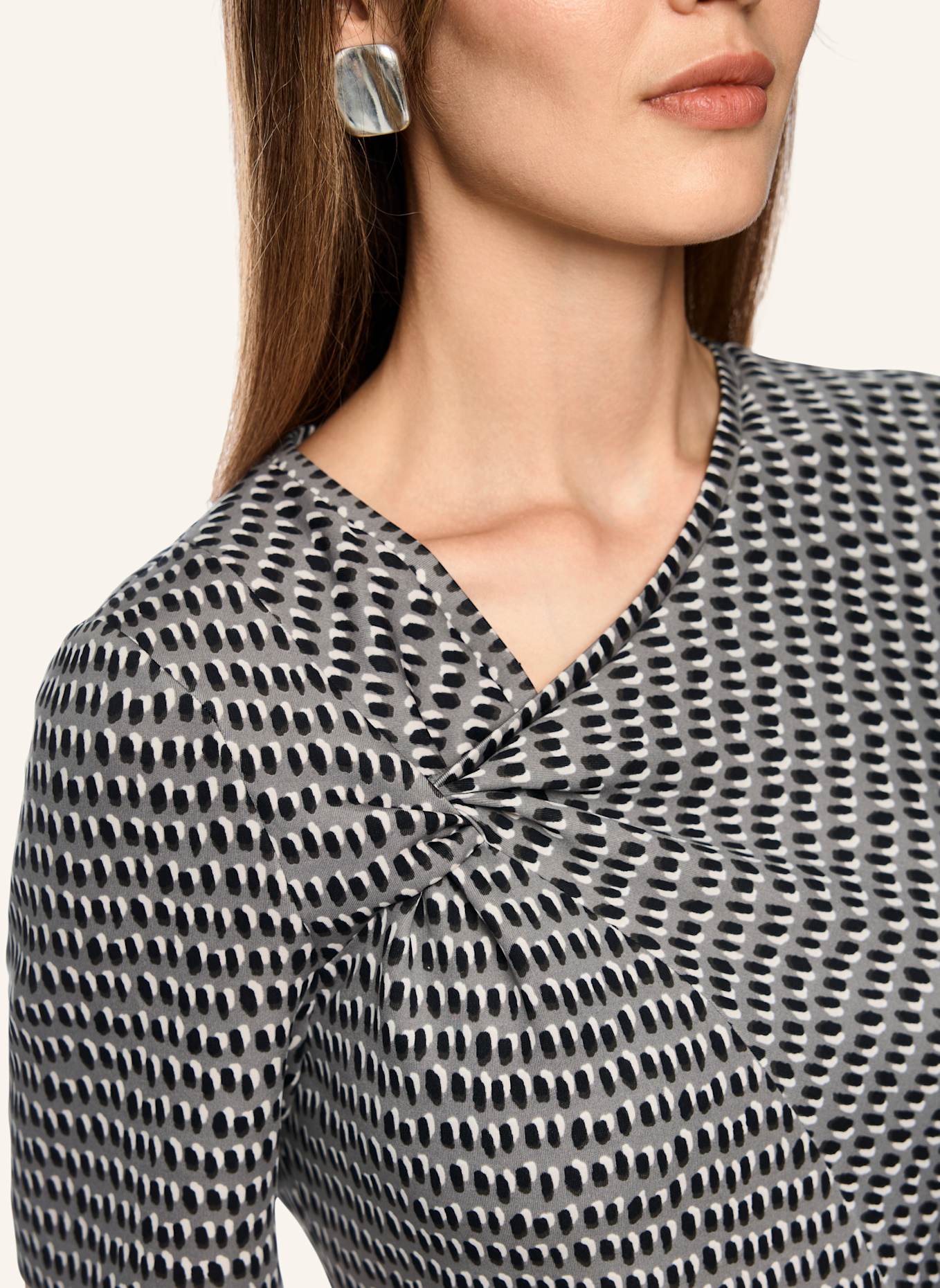 MARC CAIN Kleid: GRAU