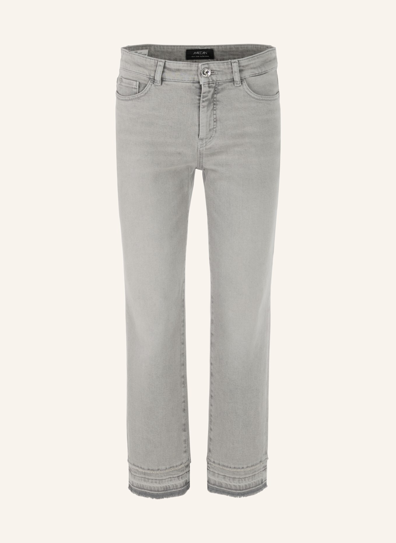 MARC CAIN Jeans FORLI: GRAU/ HELLGRAU