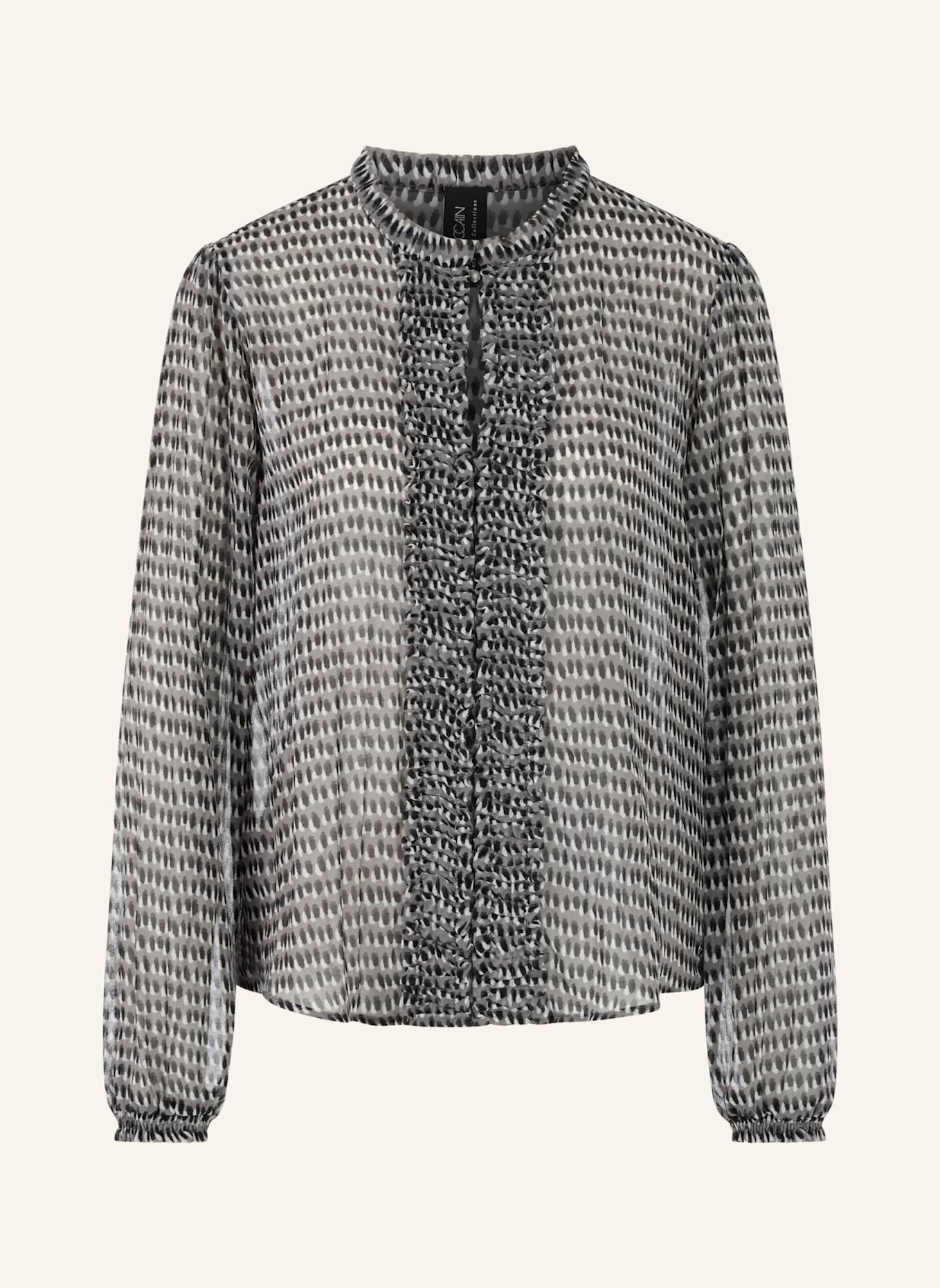 MARC CAIN Bluse: GRAU
