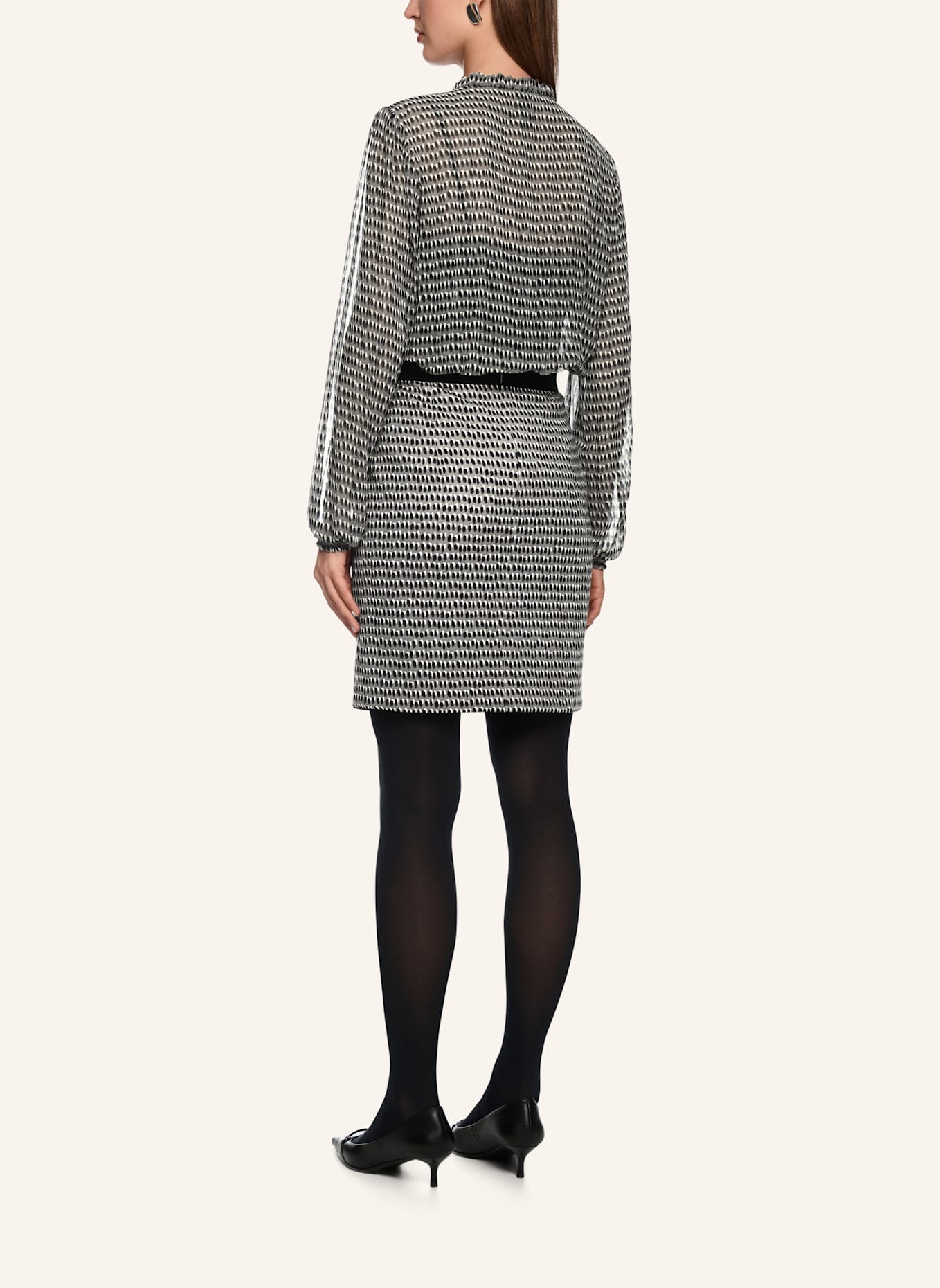 MARC CAIN Bluse: GRAU