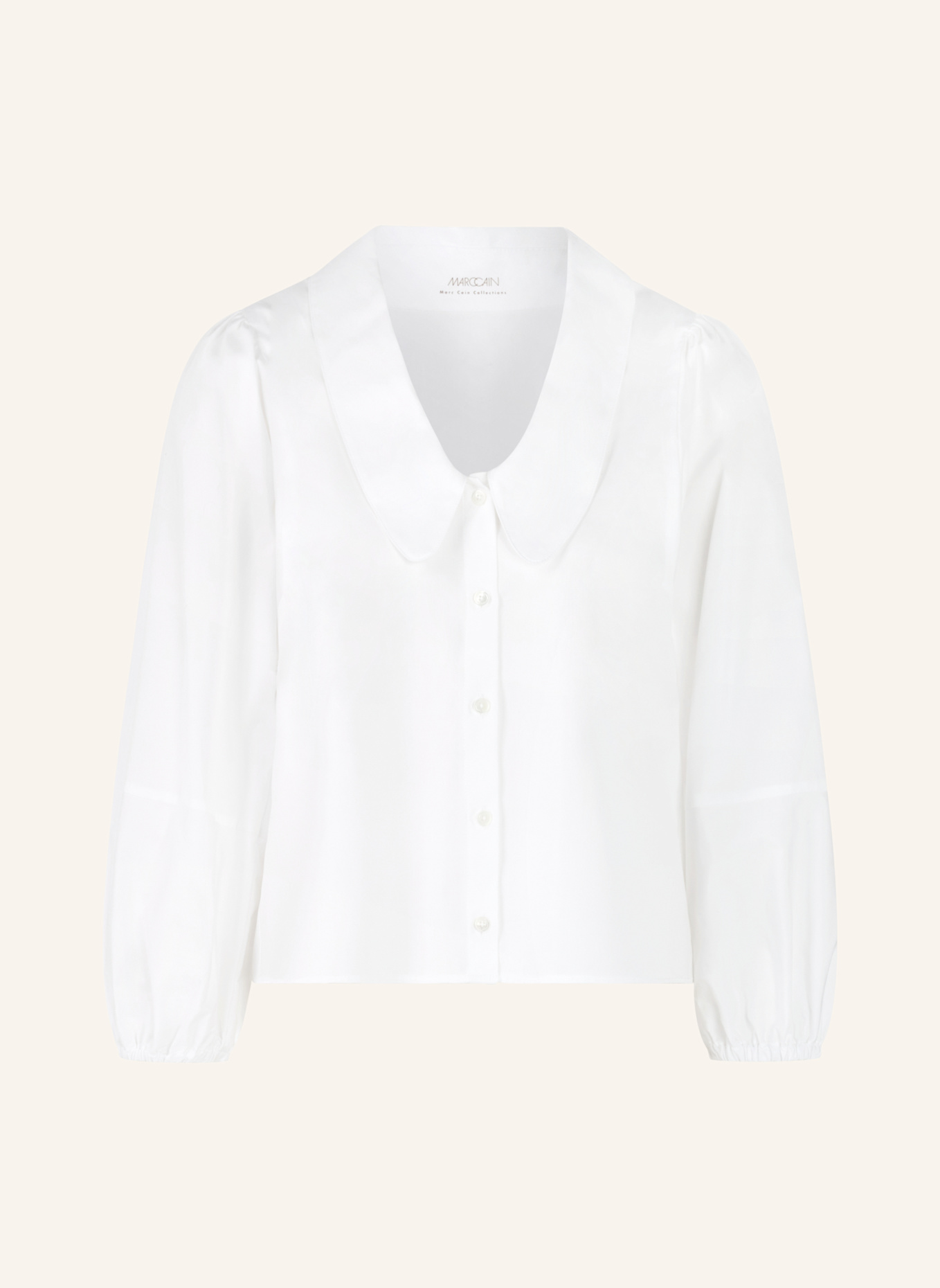 MARC CAIN Bluse: WEISS