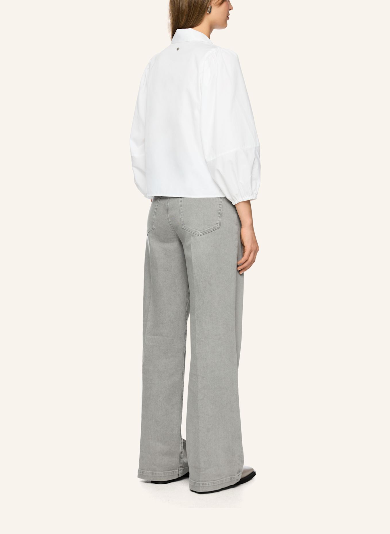 MARC CAIN Bluse: WEISS