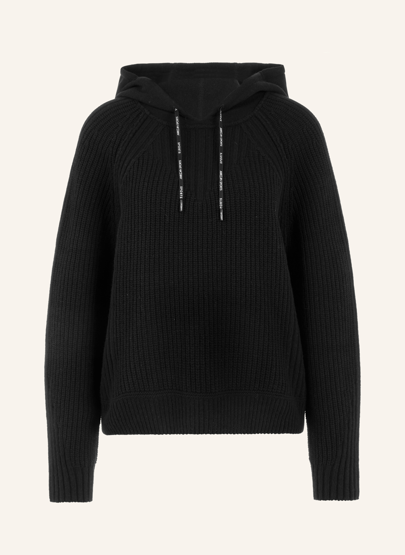 MARC CAIN Pullover: SCHWARZ