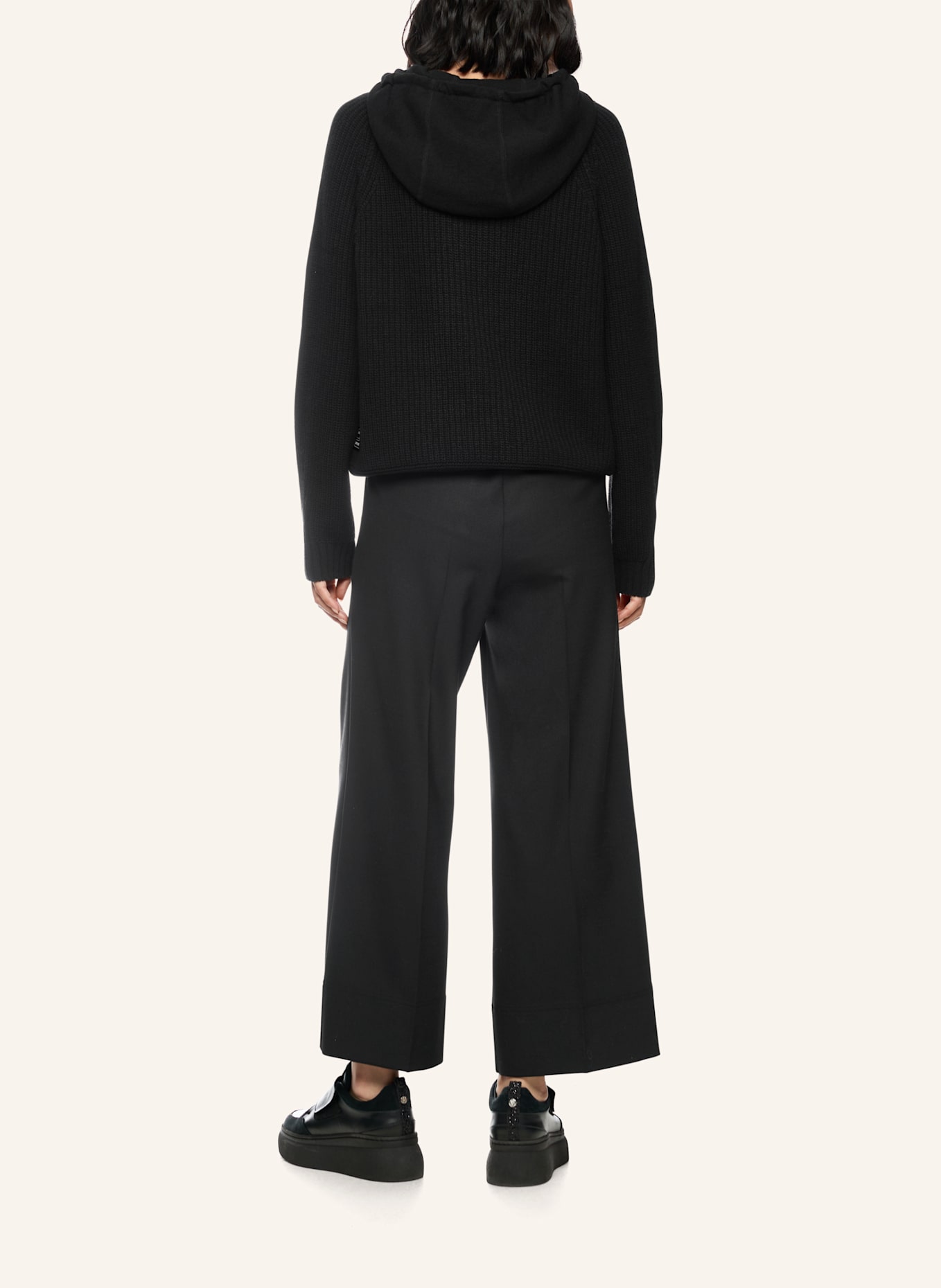 MARC CAIN Pullover: SCHWARZ