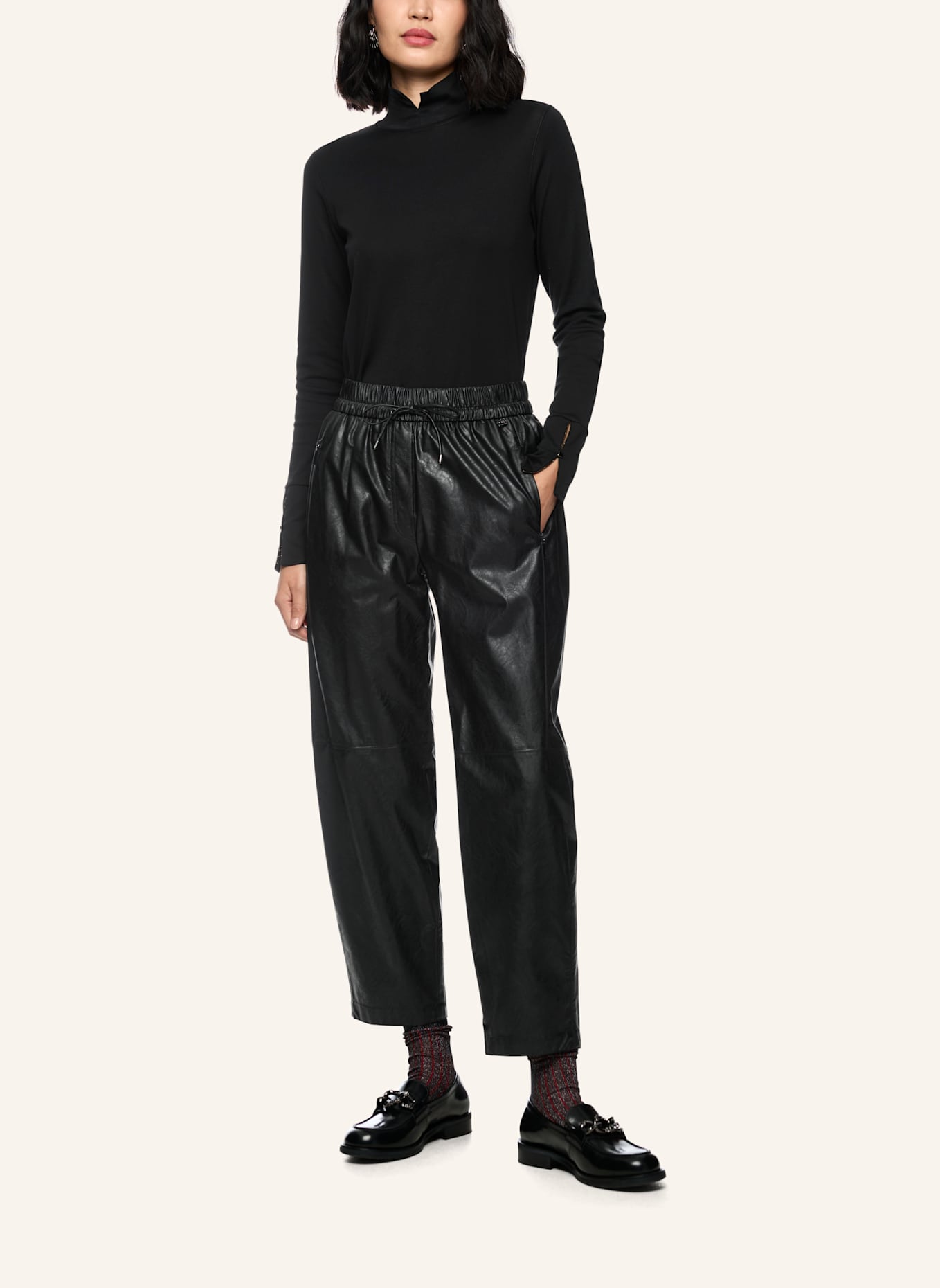 MARC CAIN Hose RANCHI: SCHWARZ