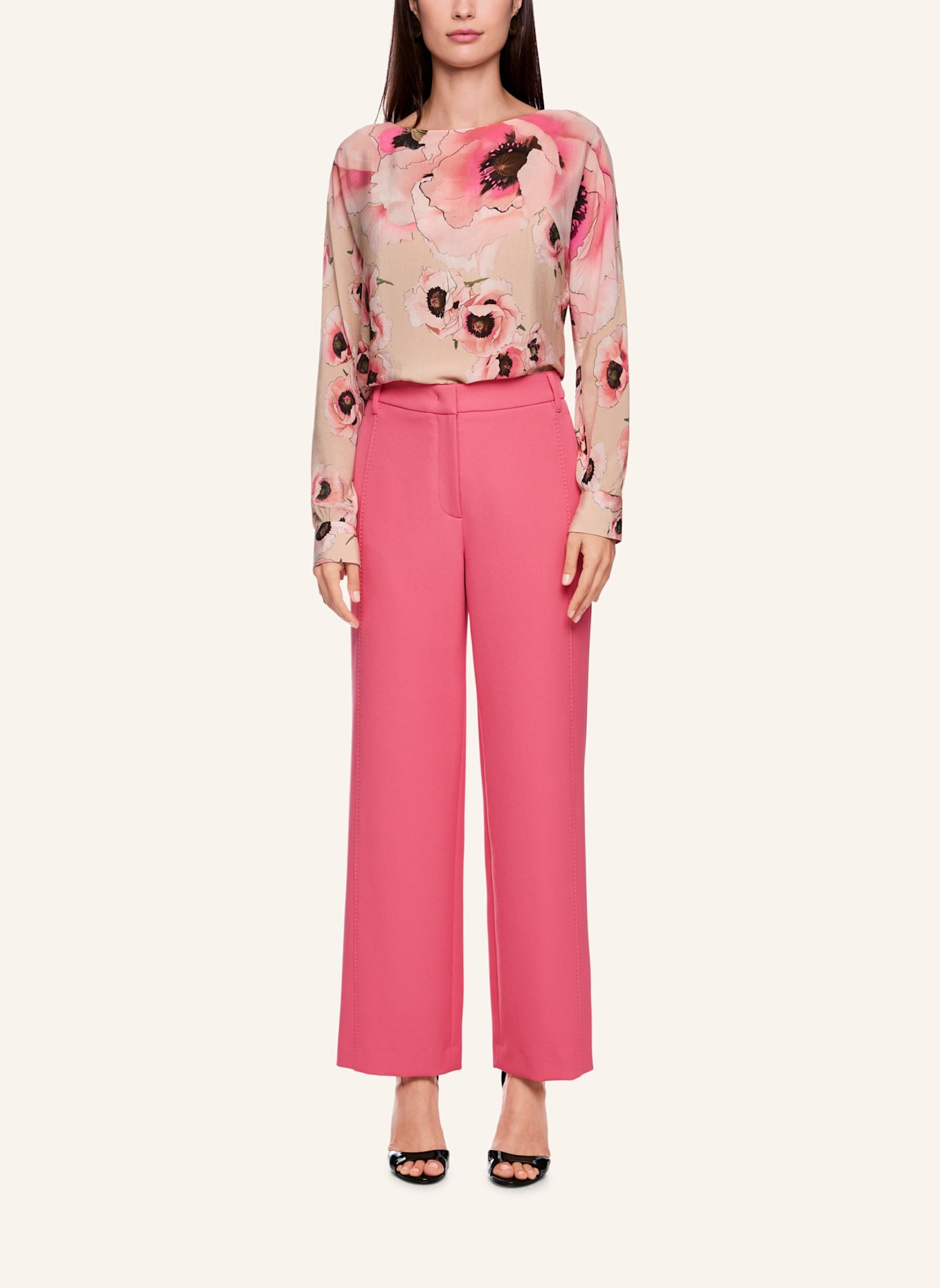 MARC CAIN Marlenehose FÉS: PINK