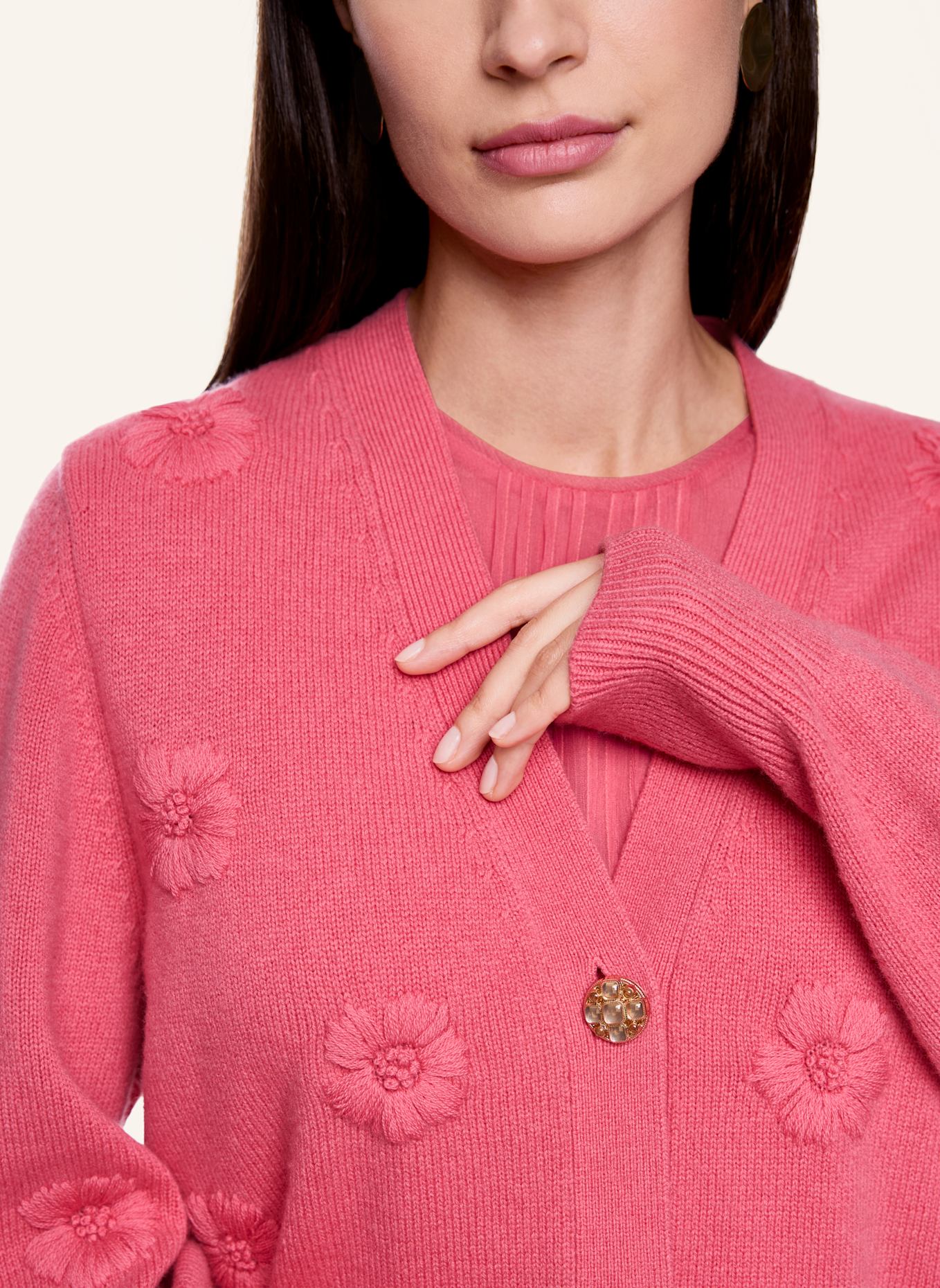 MARC CAIN Cardigan: PINK