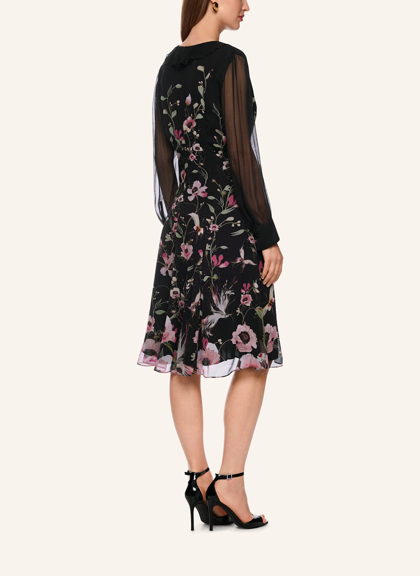 MARC CAIN Kleid: SCHWARZ