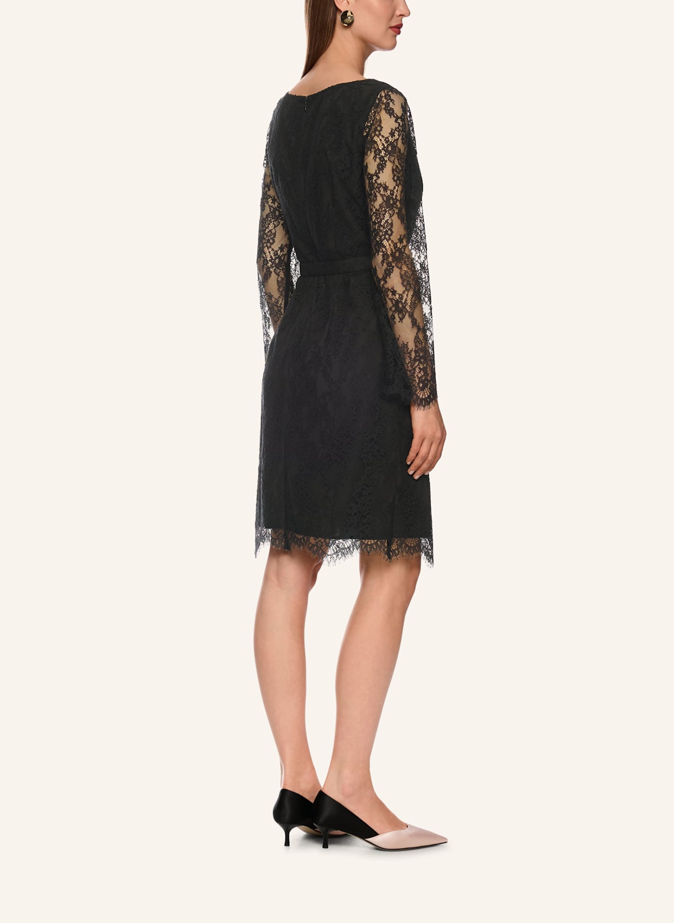 MARC CAIN Kleid: SCHWARZ