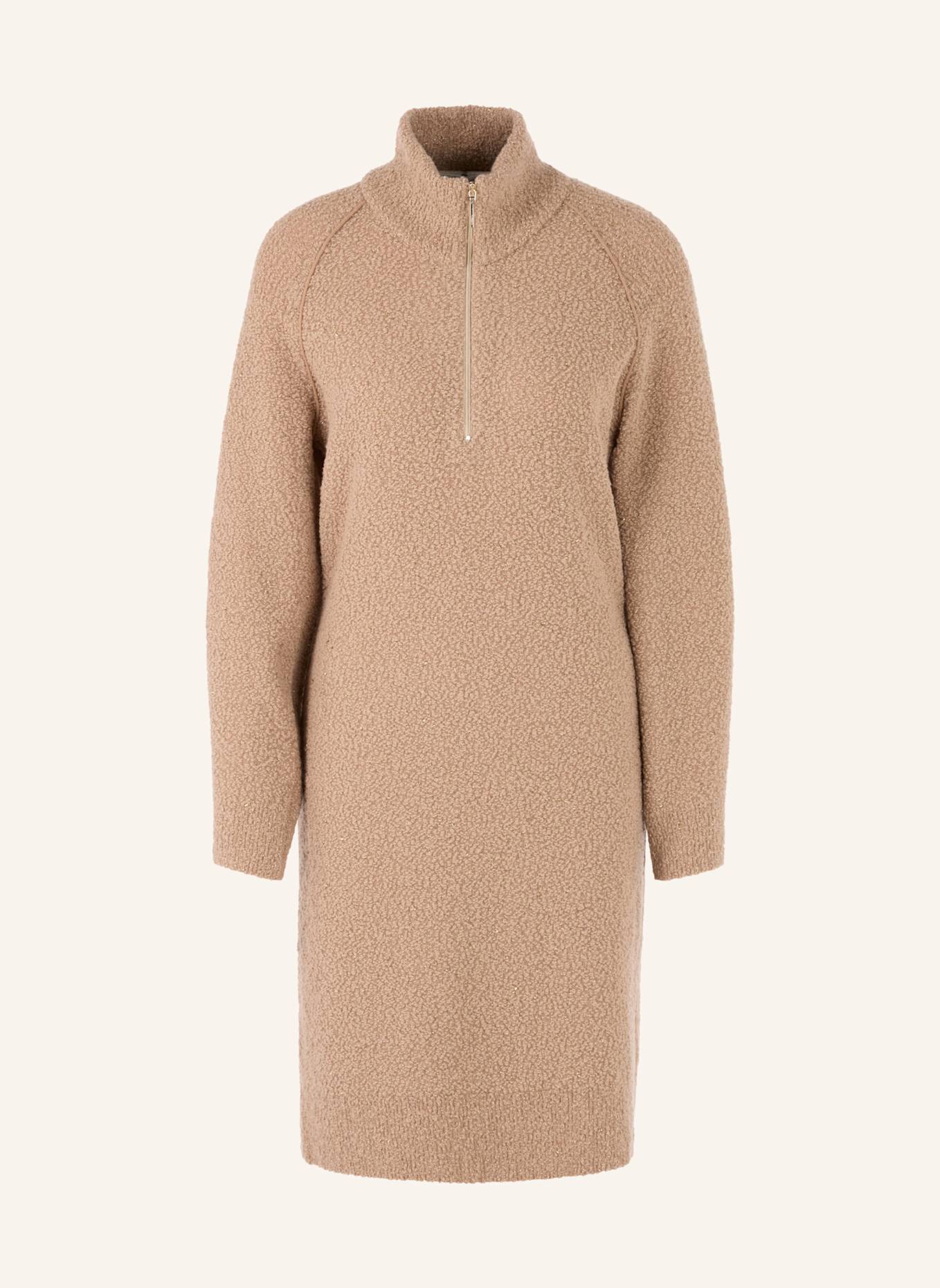 MARC CAIN Kleid: CAMEL/ BRAUN