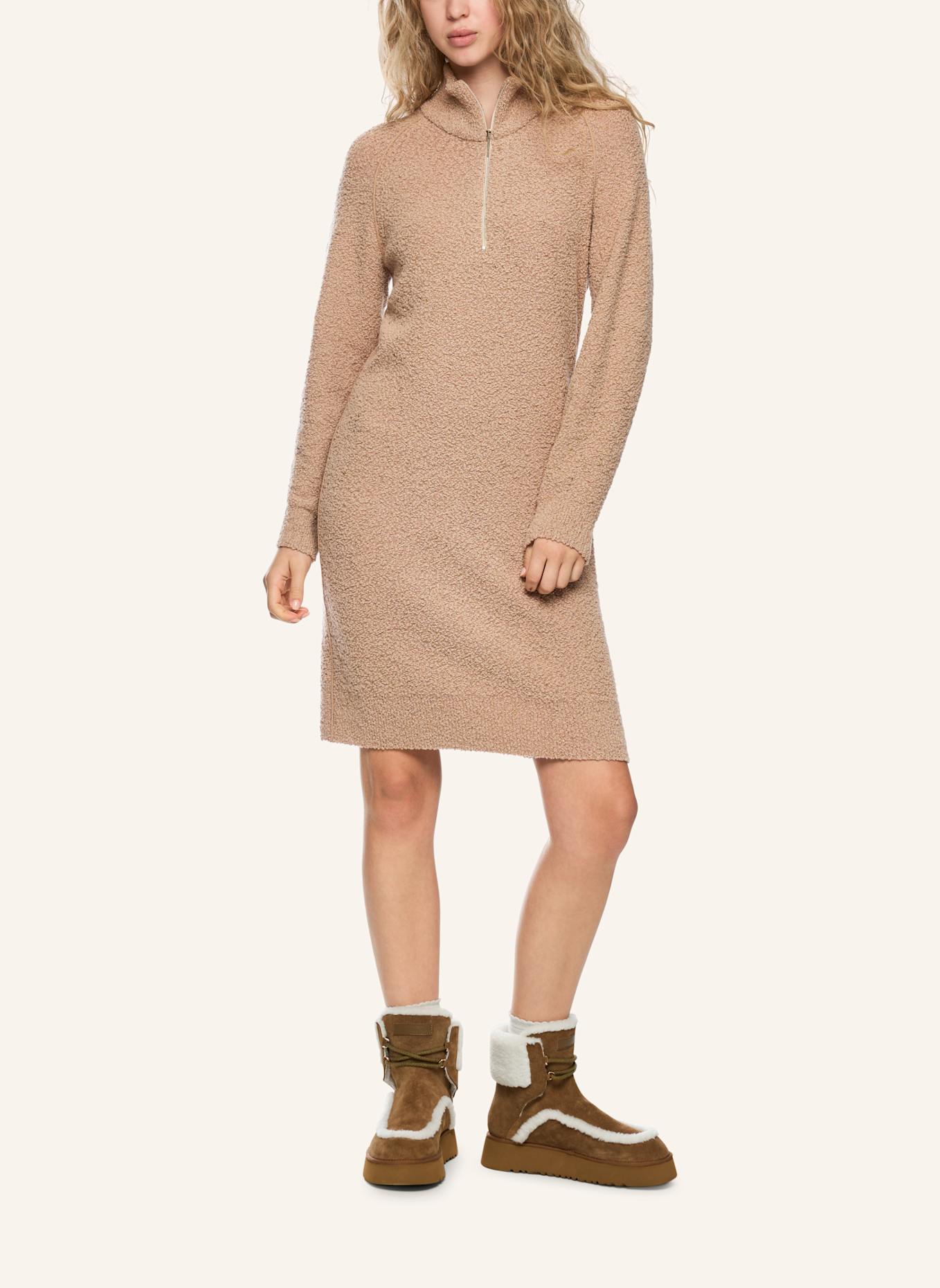 MARC CAIN Kleid: CAMEL/ BRAUN