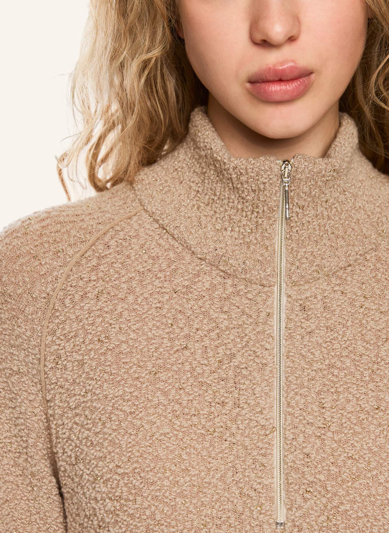 MARC CAIN Kleid: CAMEL/ BRAUN