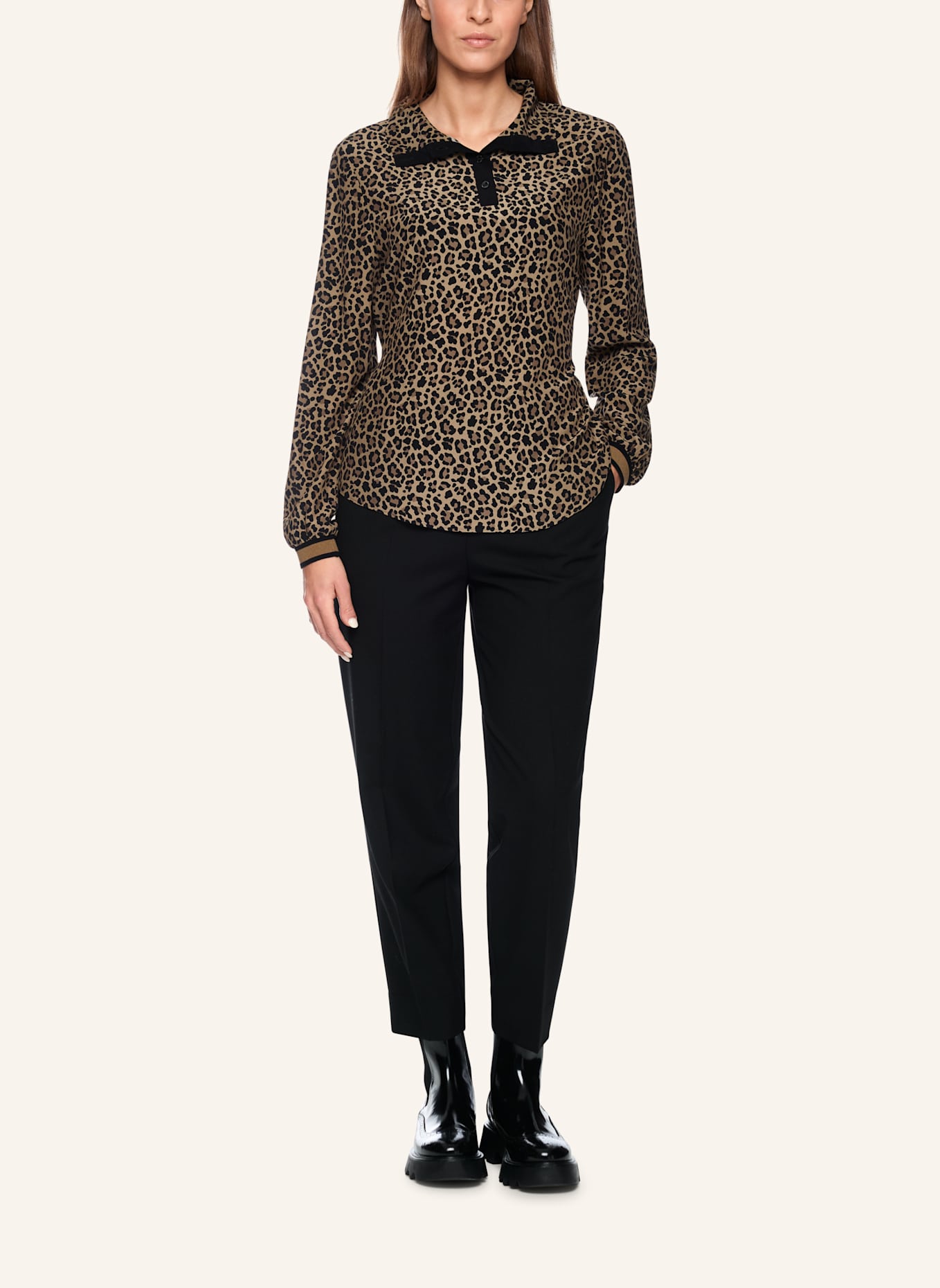 MARC CAIN Bluse: BRAUN