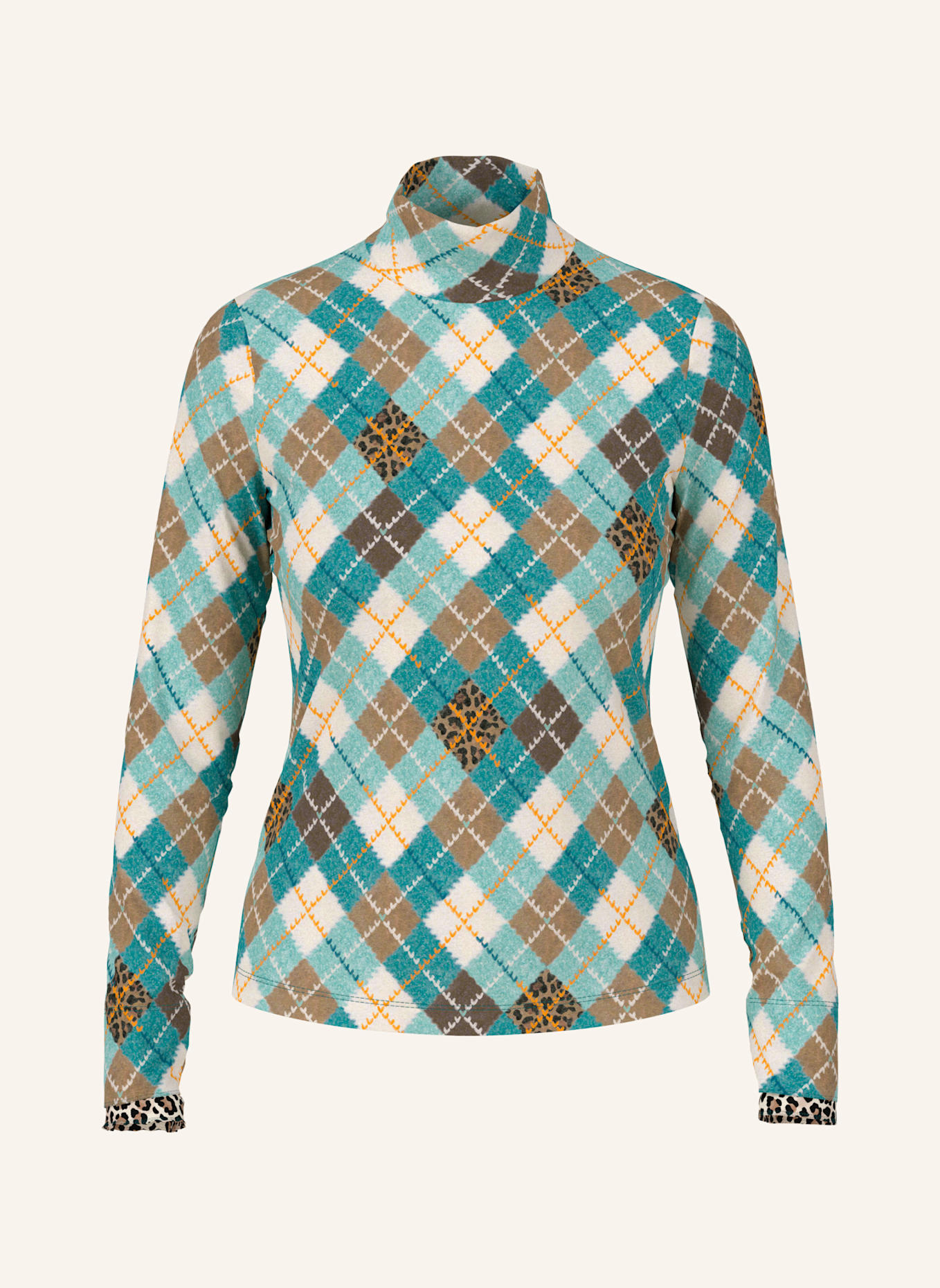 MARC CAIN T-Shirt: BLAU