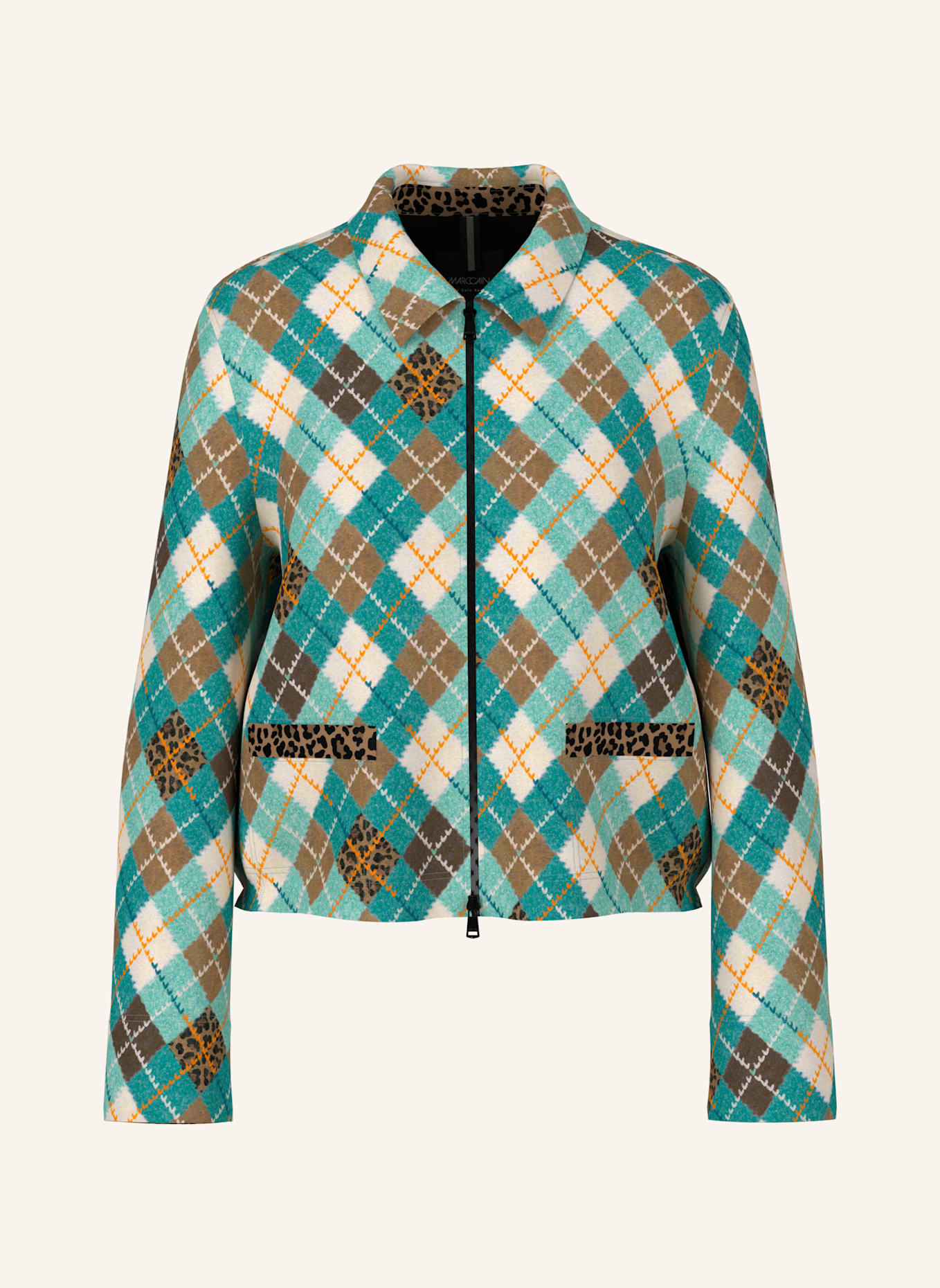 MARC CAIN Jacke: BLAU