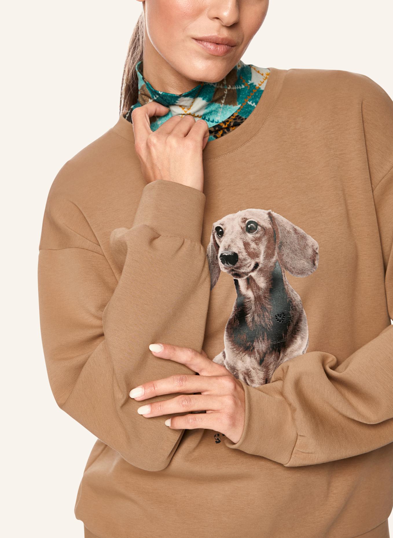 MARC CAIN Sweatshirt: BRAUN