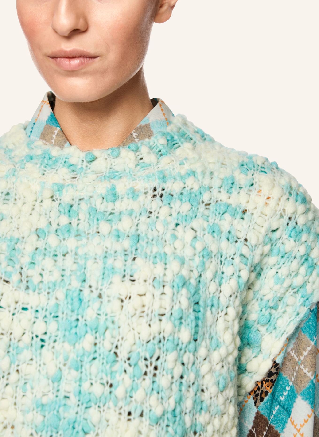 MARC CAIN Pullunder: BLAU