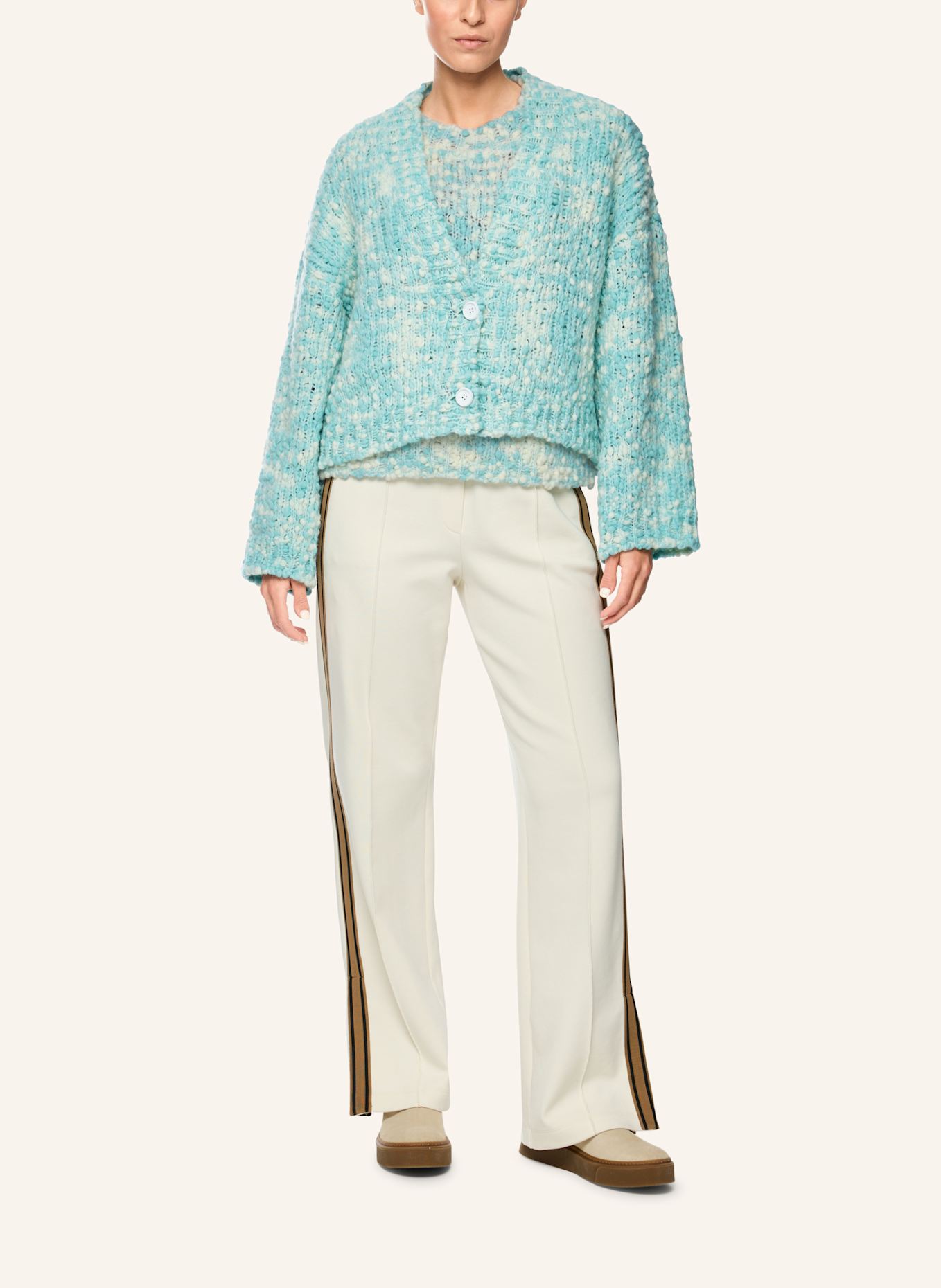 MARC CAIN Cardigan: BLAU