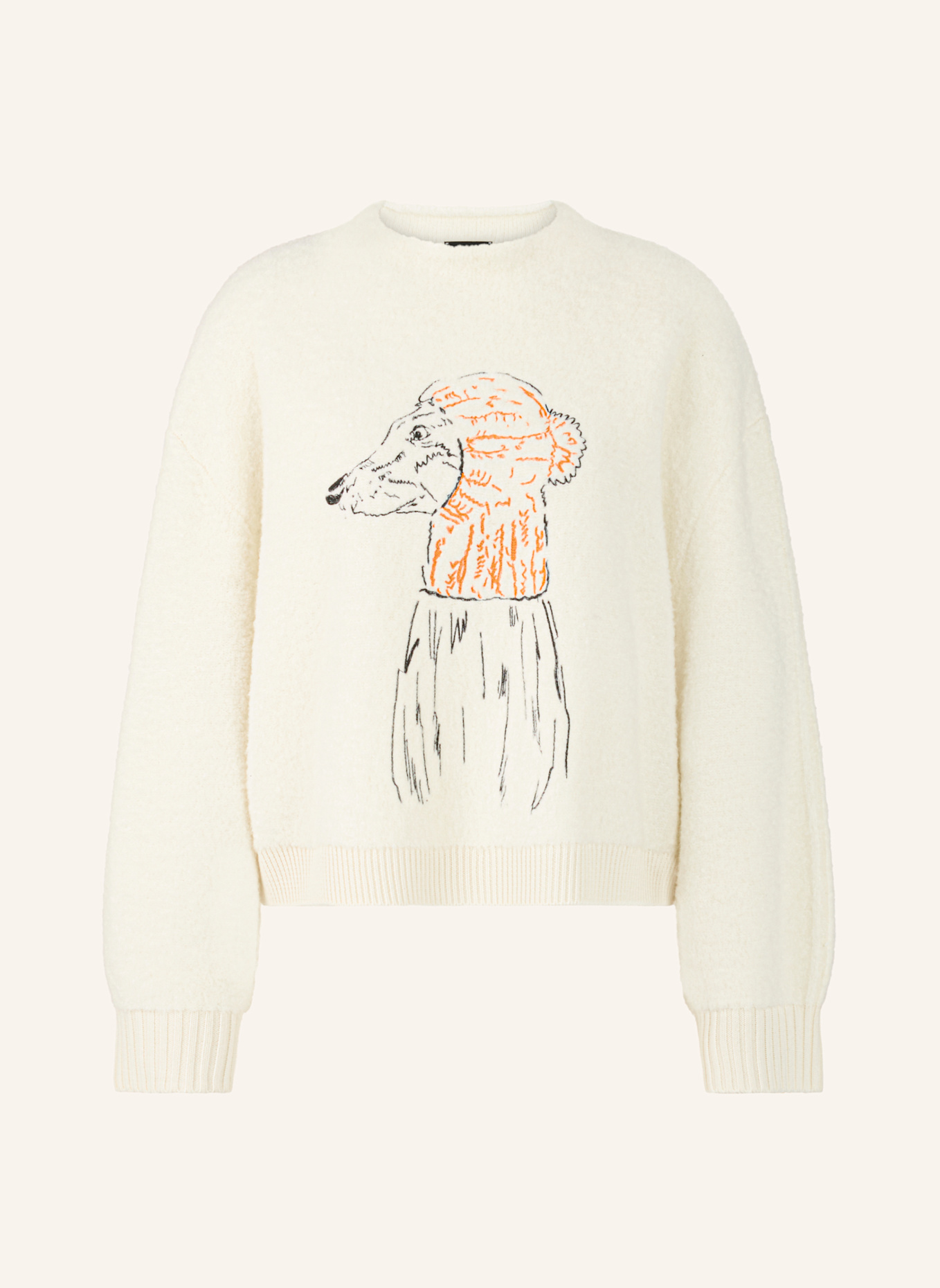 MARC CAIN Pullover: BEIGE