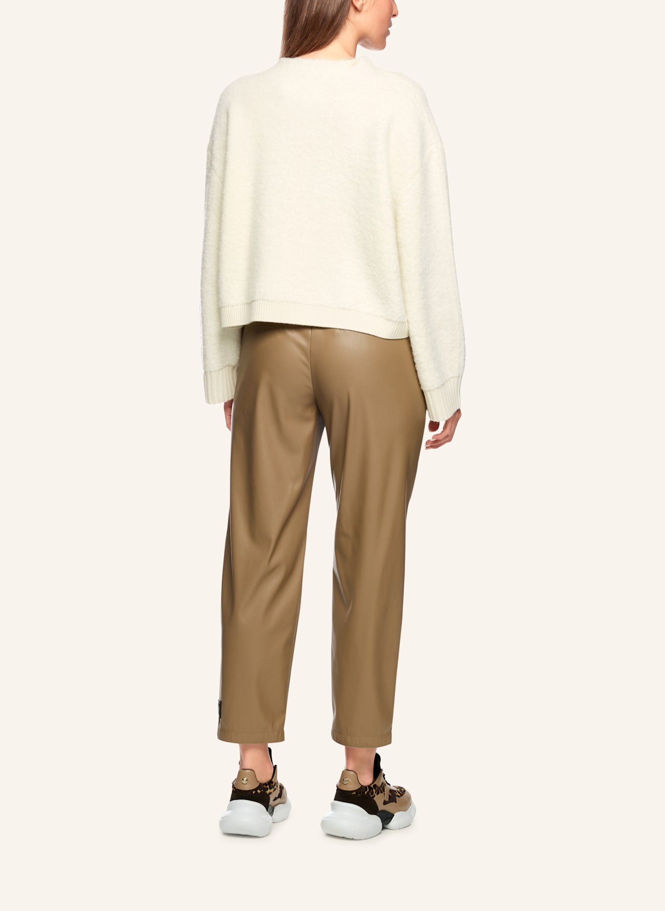 MARC CAIN Pullover: BEIGE