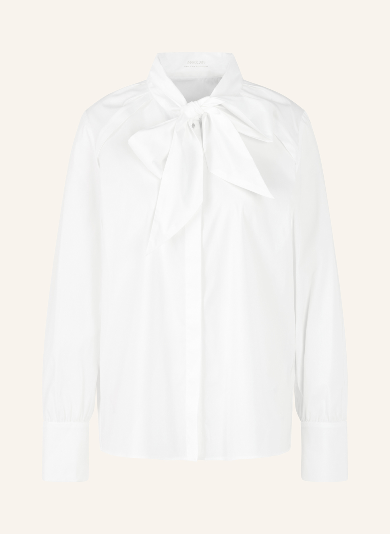 MARC CAIN Bluse: WEISS