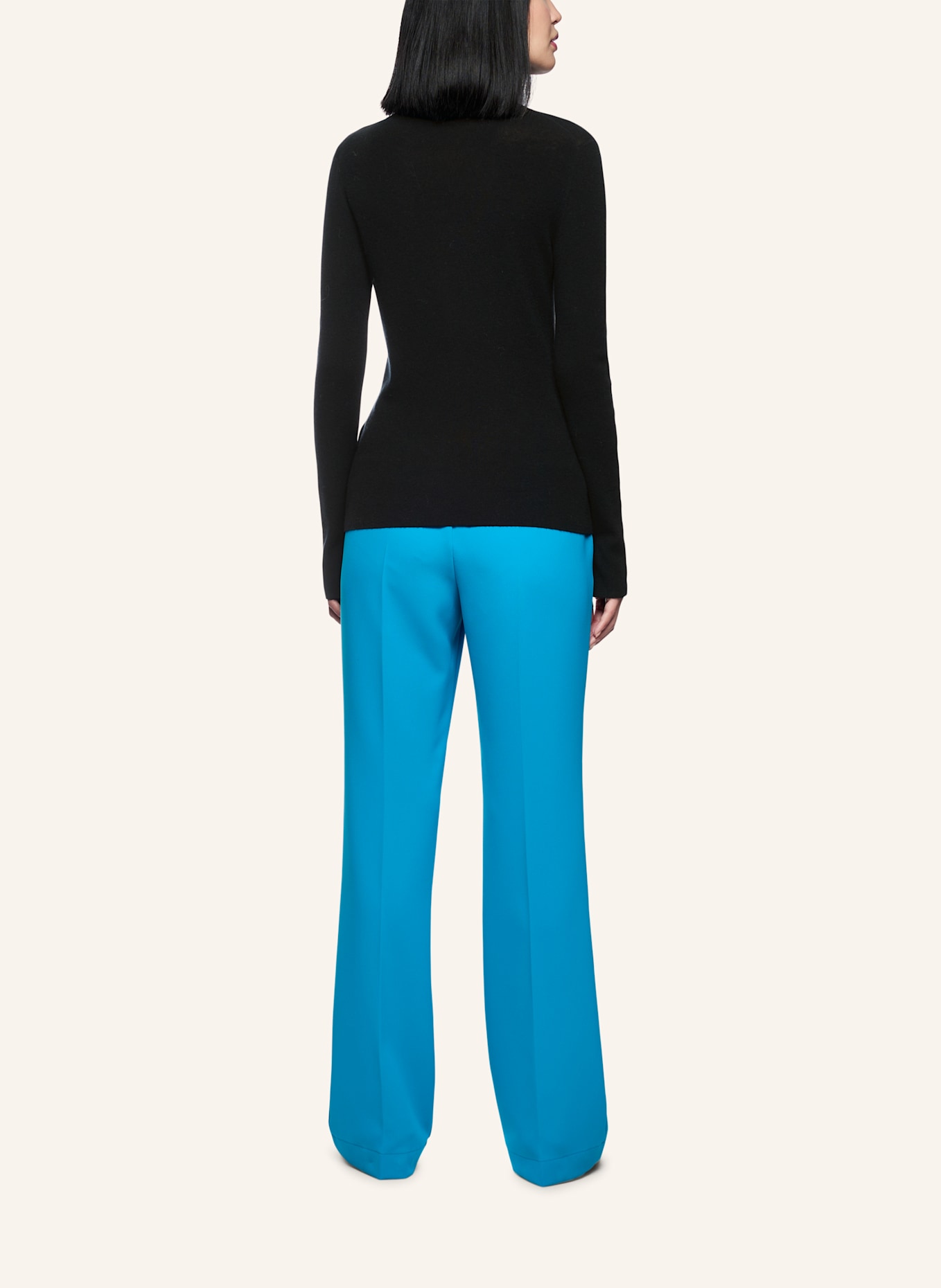 MARC CAIN Rollkragenpullover: SCHWARZ