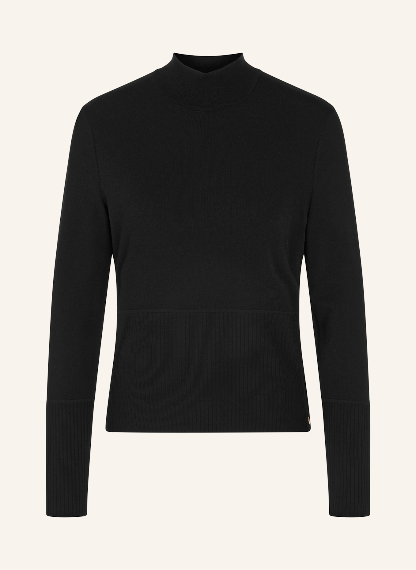 MARC CAIN Pullover: SCHWARZ