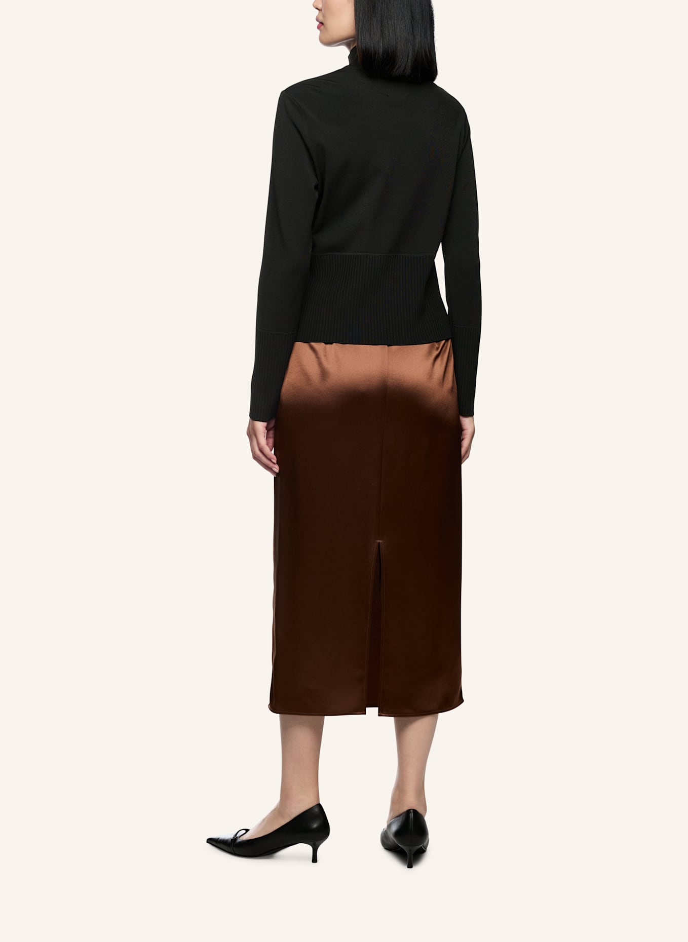 MARC CAIN Pullover: SCHWARZ