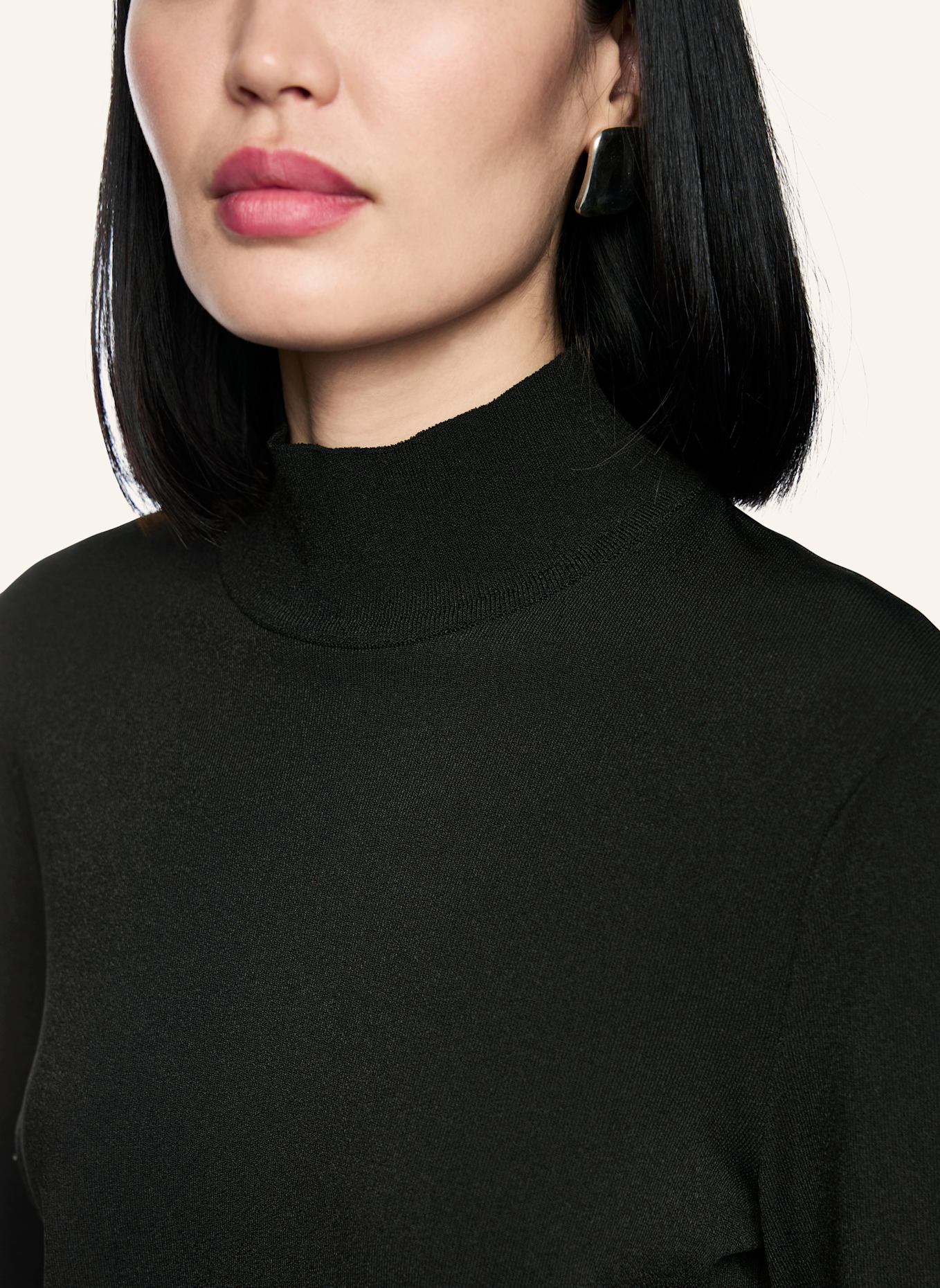 MARC CAIN Pullover: SCHWARZ