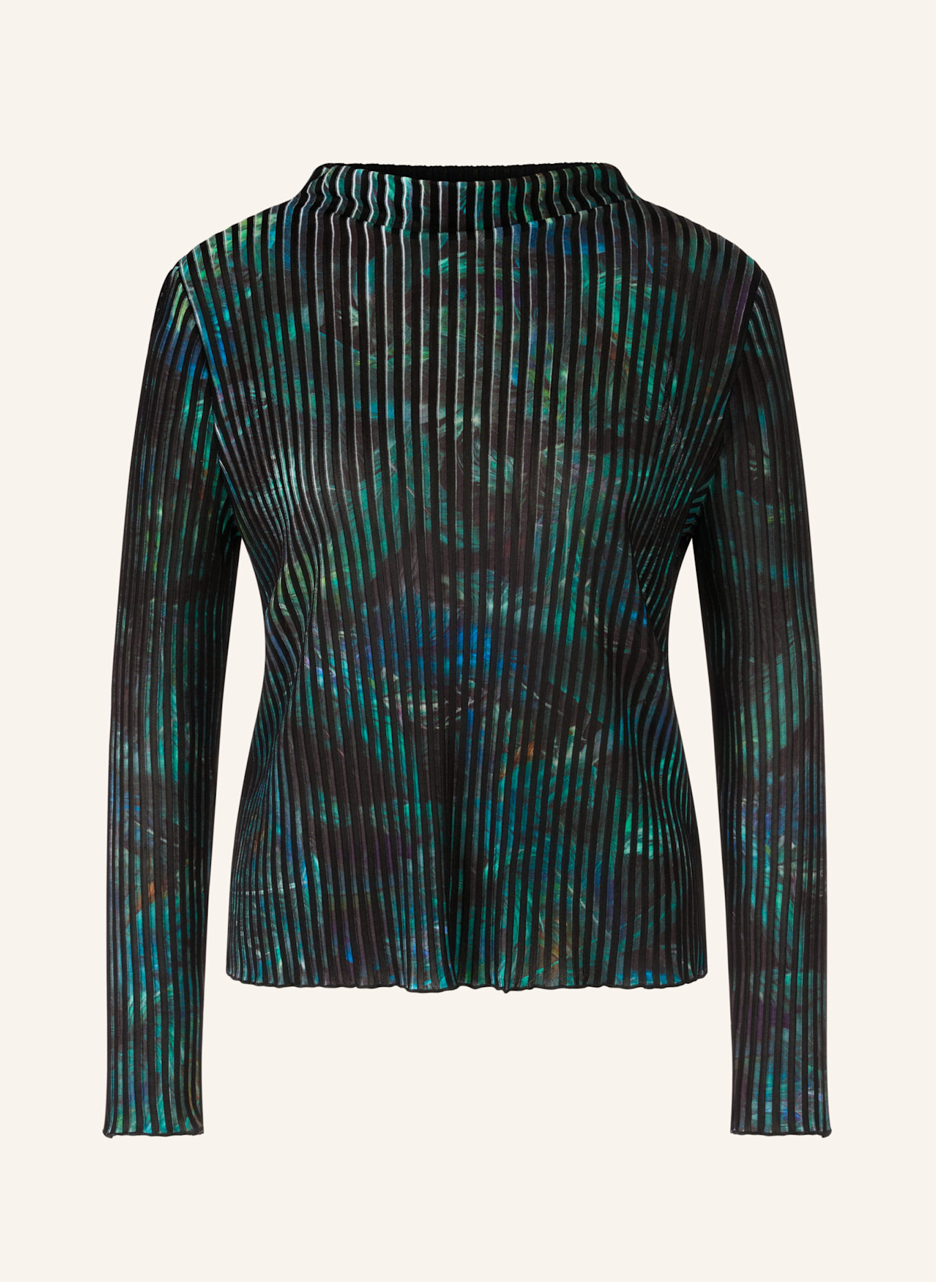 MARC CAIN Pullover: DUNKELGRÜN