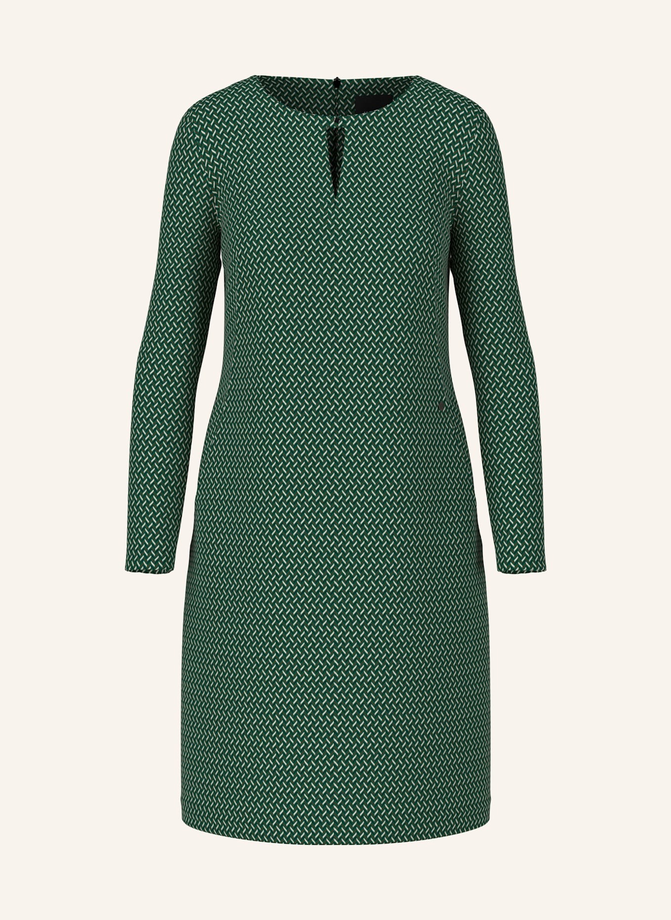 MARC CAIN Kleid: DUNKELGRÜN