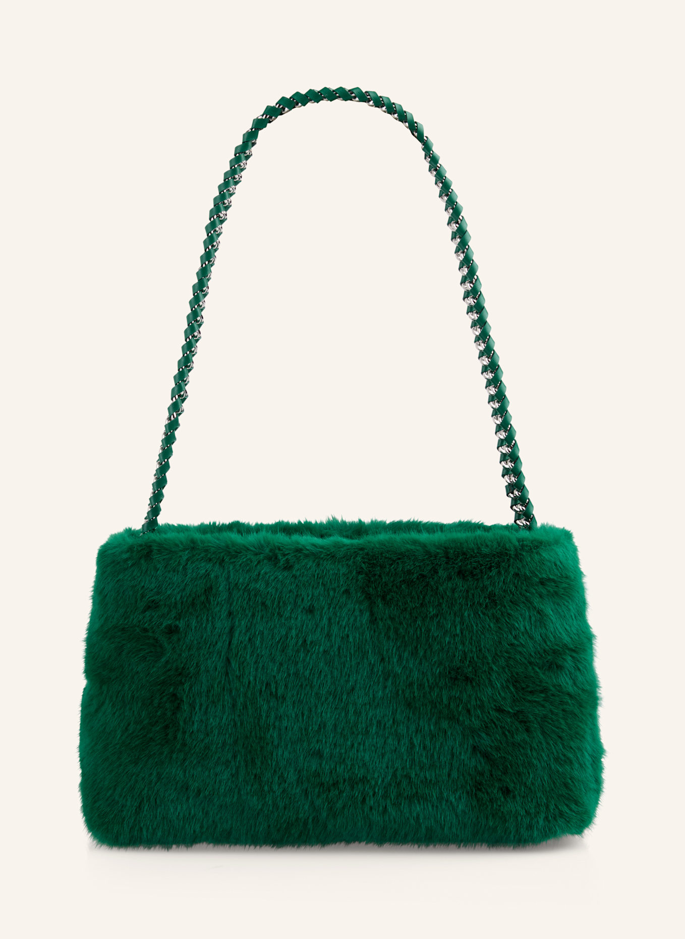 MARC CAIN Schultertasche: DUNKELGRÜN