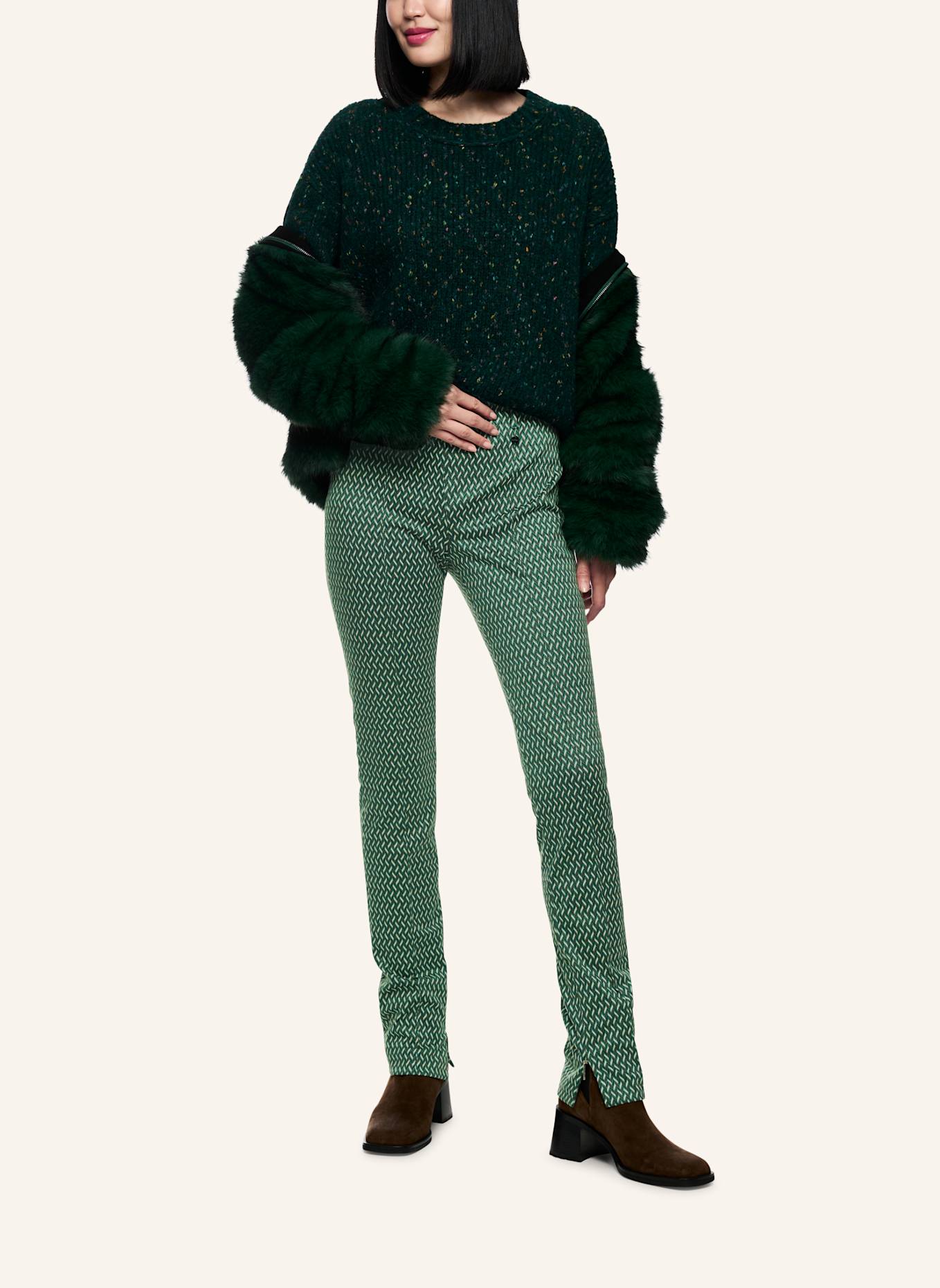 MARC CAIN Hose SYDNEY: DUNKELGRÜN