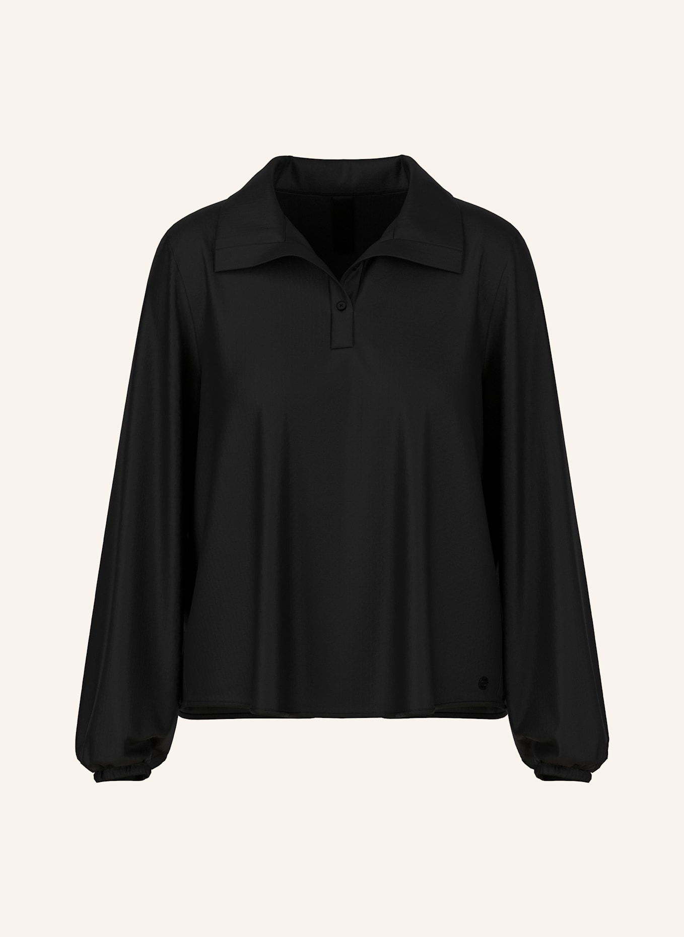 MARC CAIN Bluse: SCHWARZ
