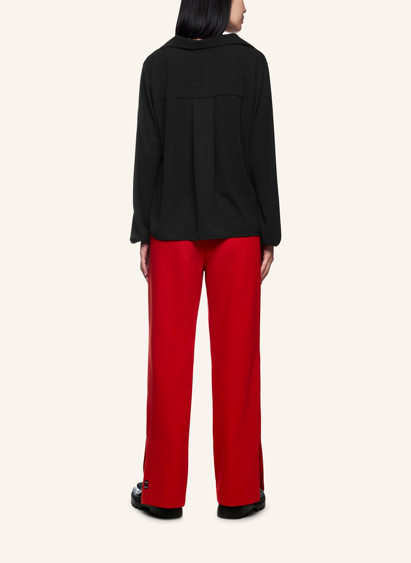 MARC CAIN Bluse: SCHWARZ