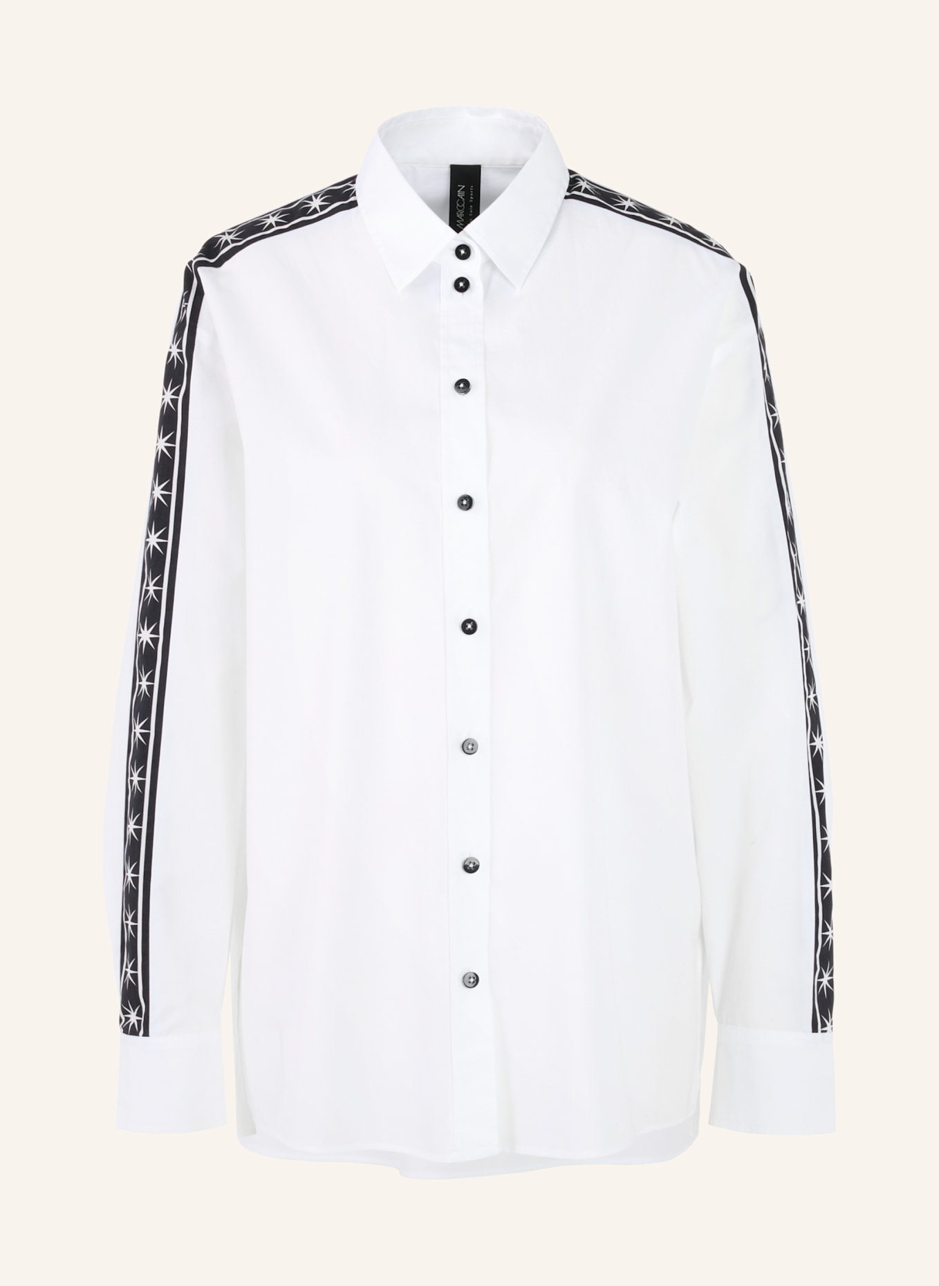 MARC CAIN Bluse: WEISS