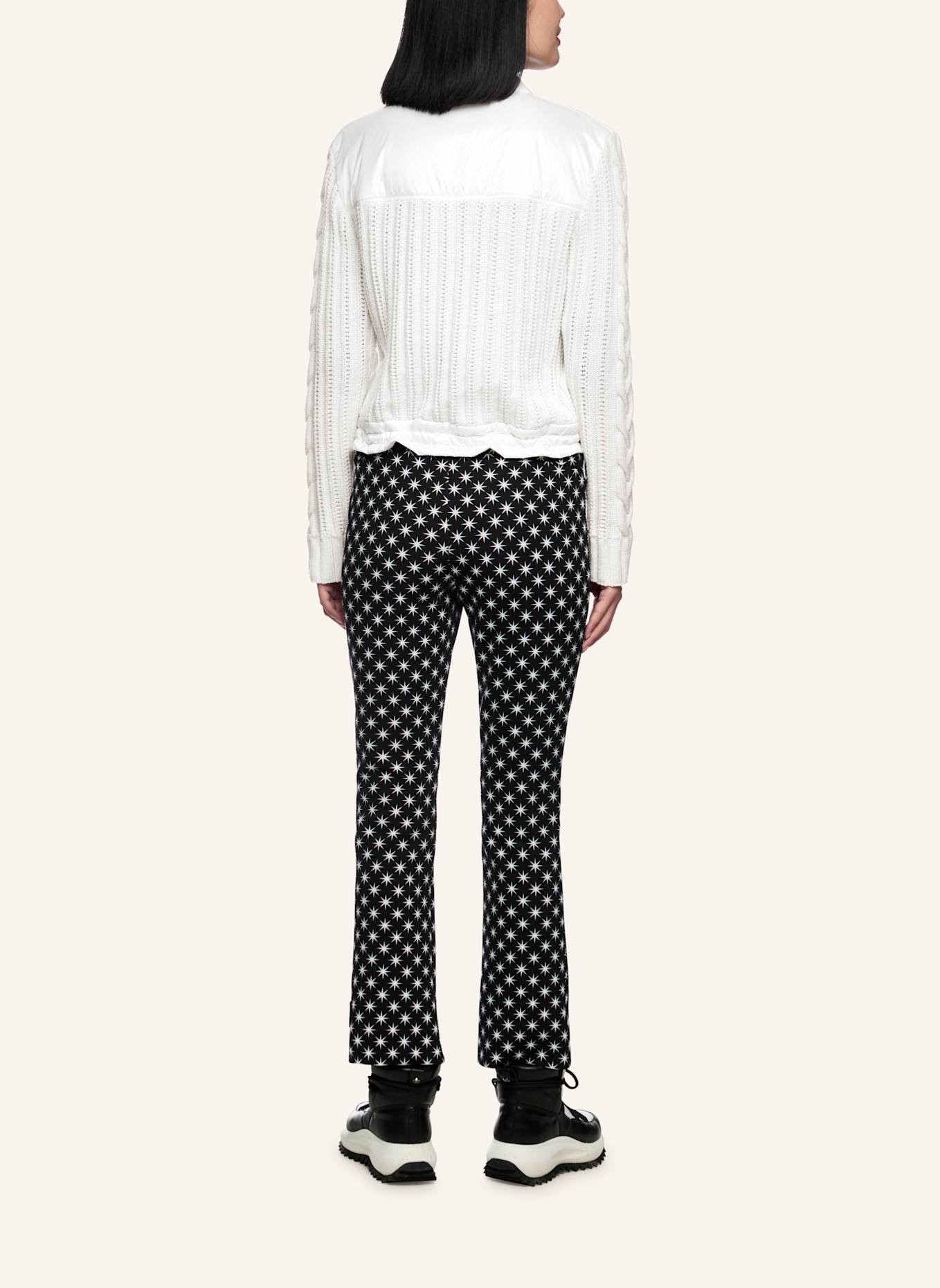 MARC CAIN Cardigan: WEISS/ CREME