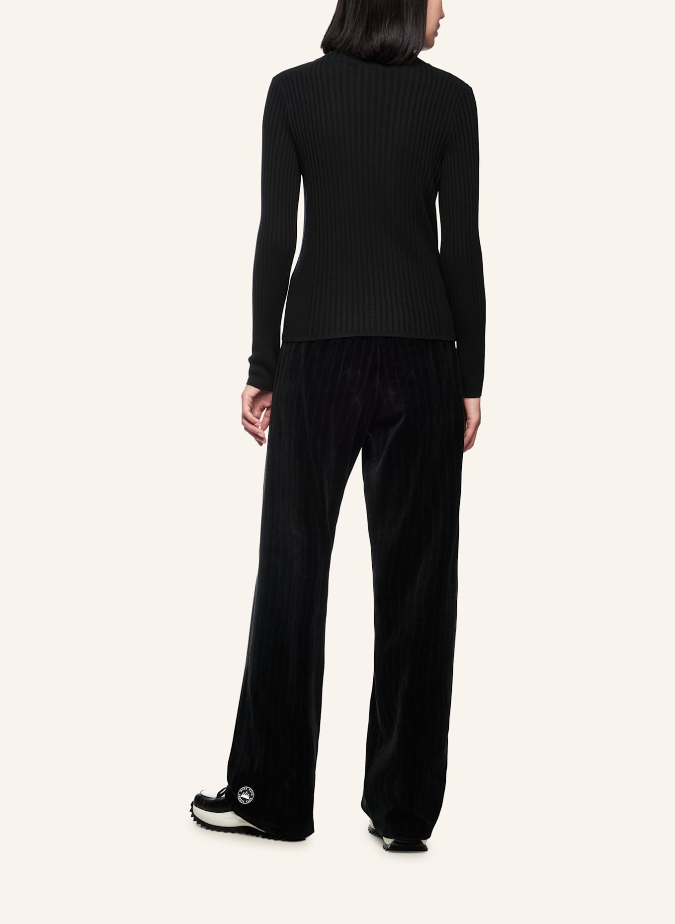 MARC CAIN Pullover: SCHWARZ