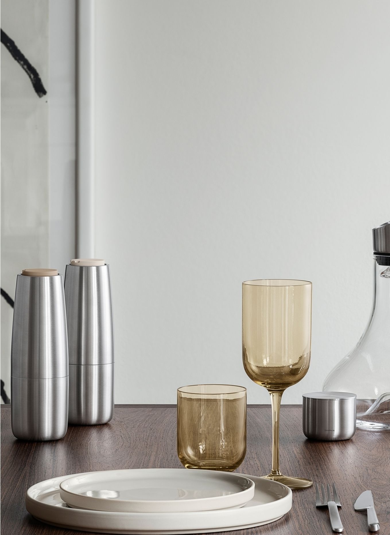 blomus Dekantierkaraffe ALPHA: WEISS