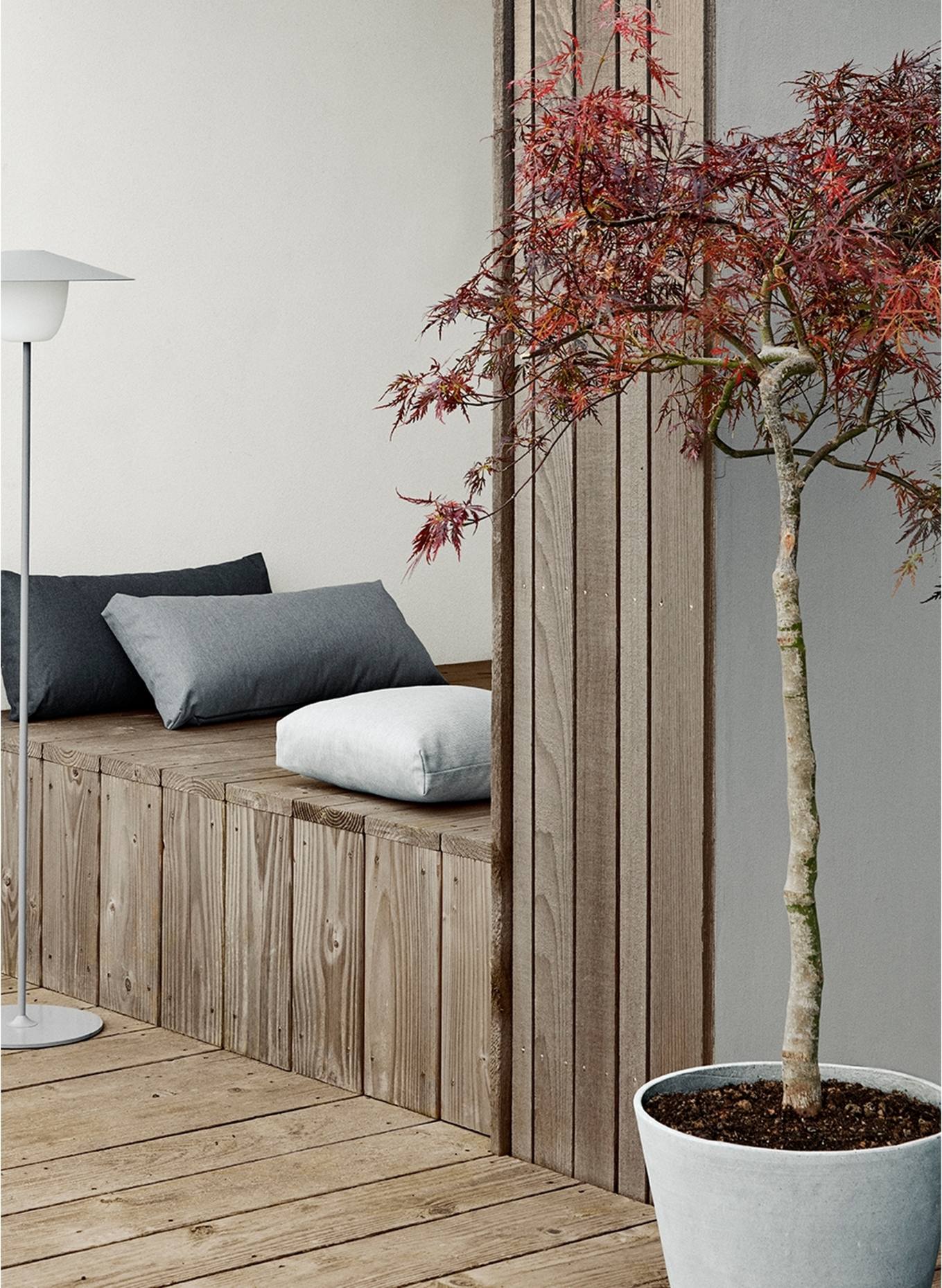 blomus Dekokissen STAY: DUNKELGRAU