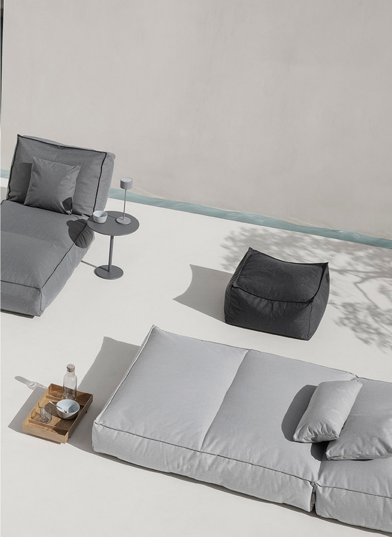 blomus Dekokissen STAY: TAUPE/ BRAUN