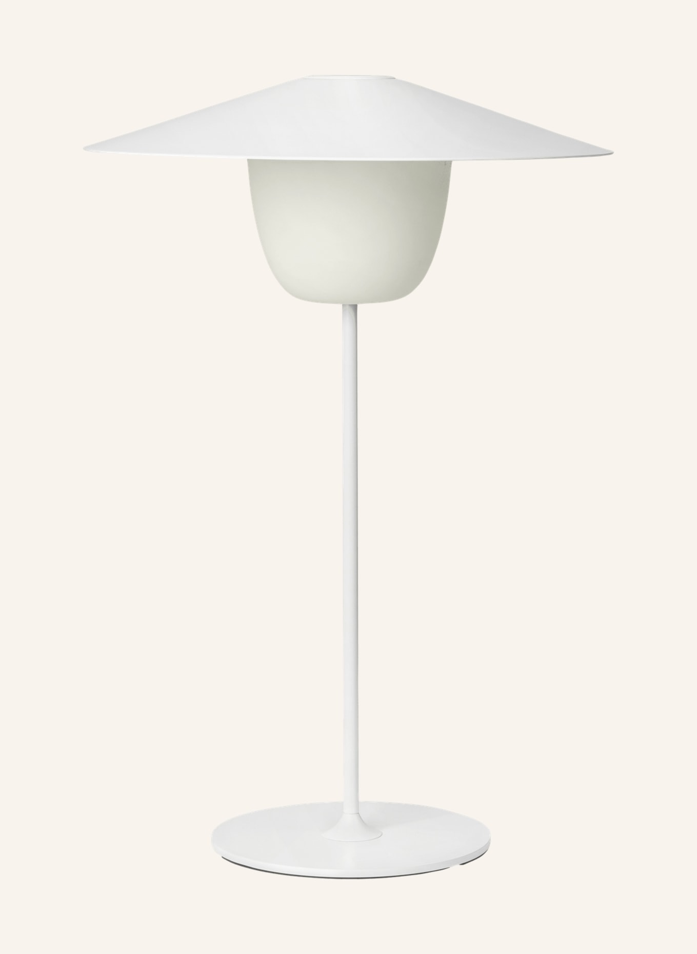 blomus Mobile LED-Leuchte ANI LAMP LARGE, Farbe: WEISS (Bild 1)