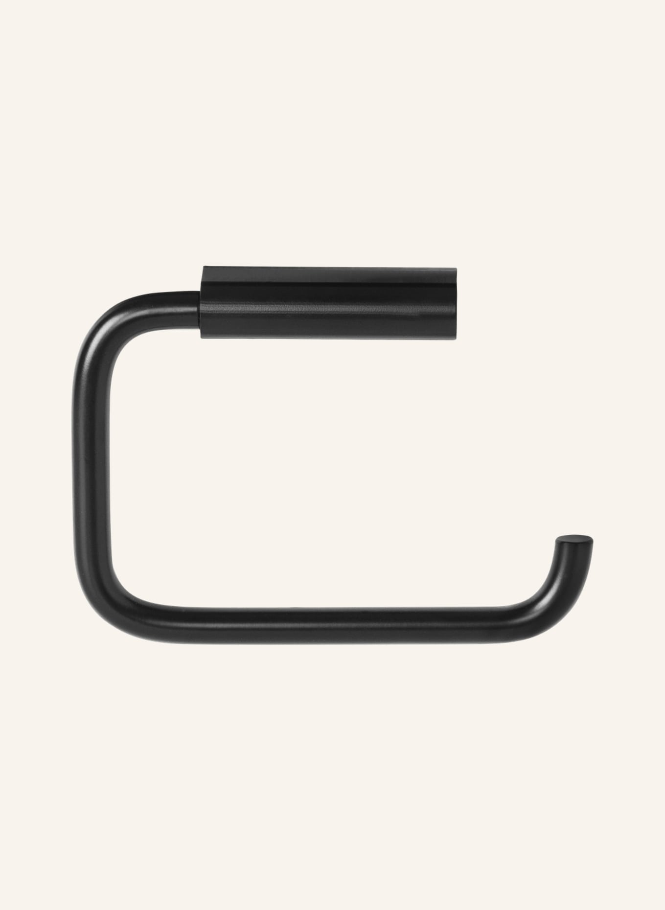 blomus Blomus WC-Rollenhalter Modo, Toilettenrollenhalter, Stahl Titanbeschichtet: SCHWARZ