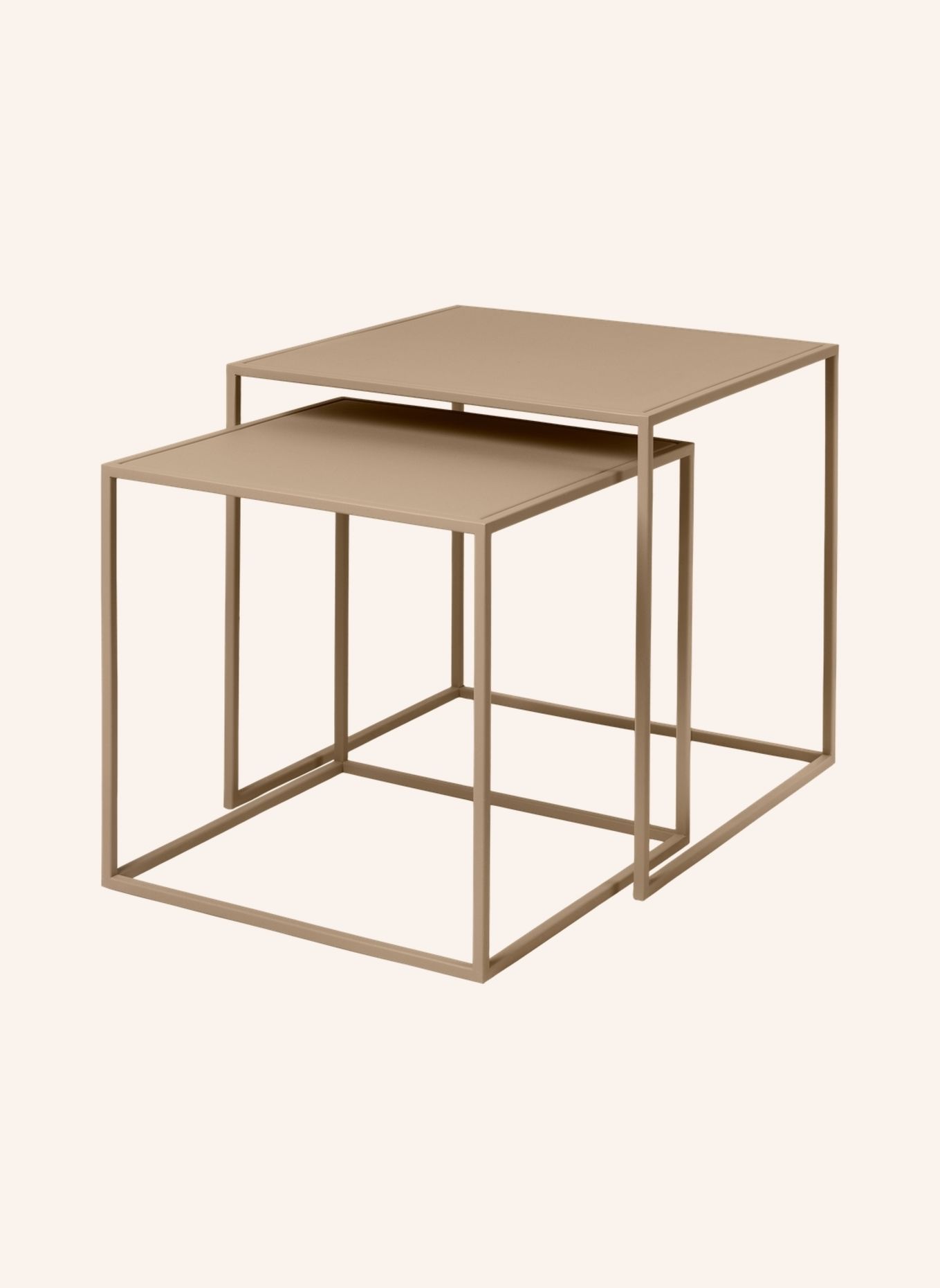 blomus Set 2 Beistelltische FERA: BRAUN