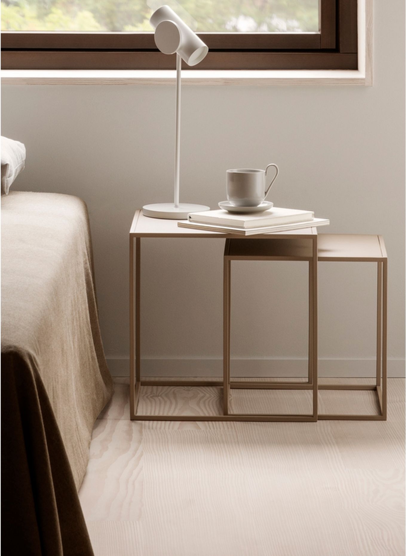blomus Set 2 Beistelltische FERA: BRAUN