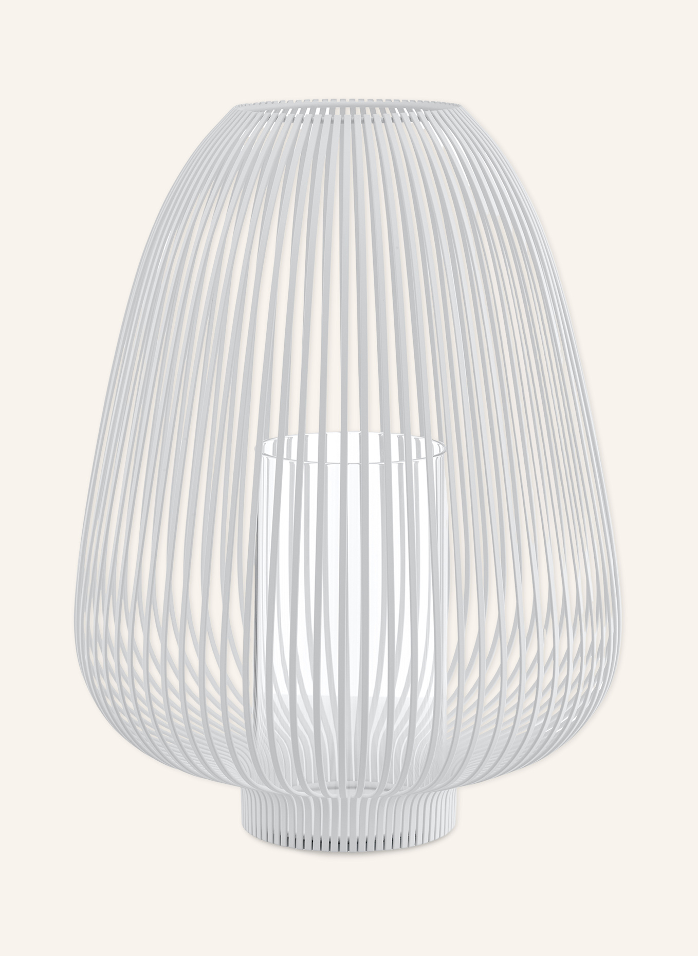 blomus Laterne L LYVA: WEISS