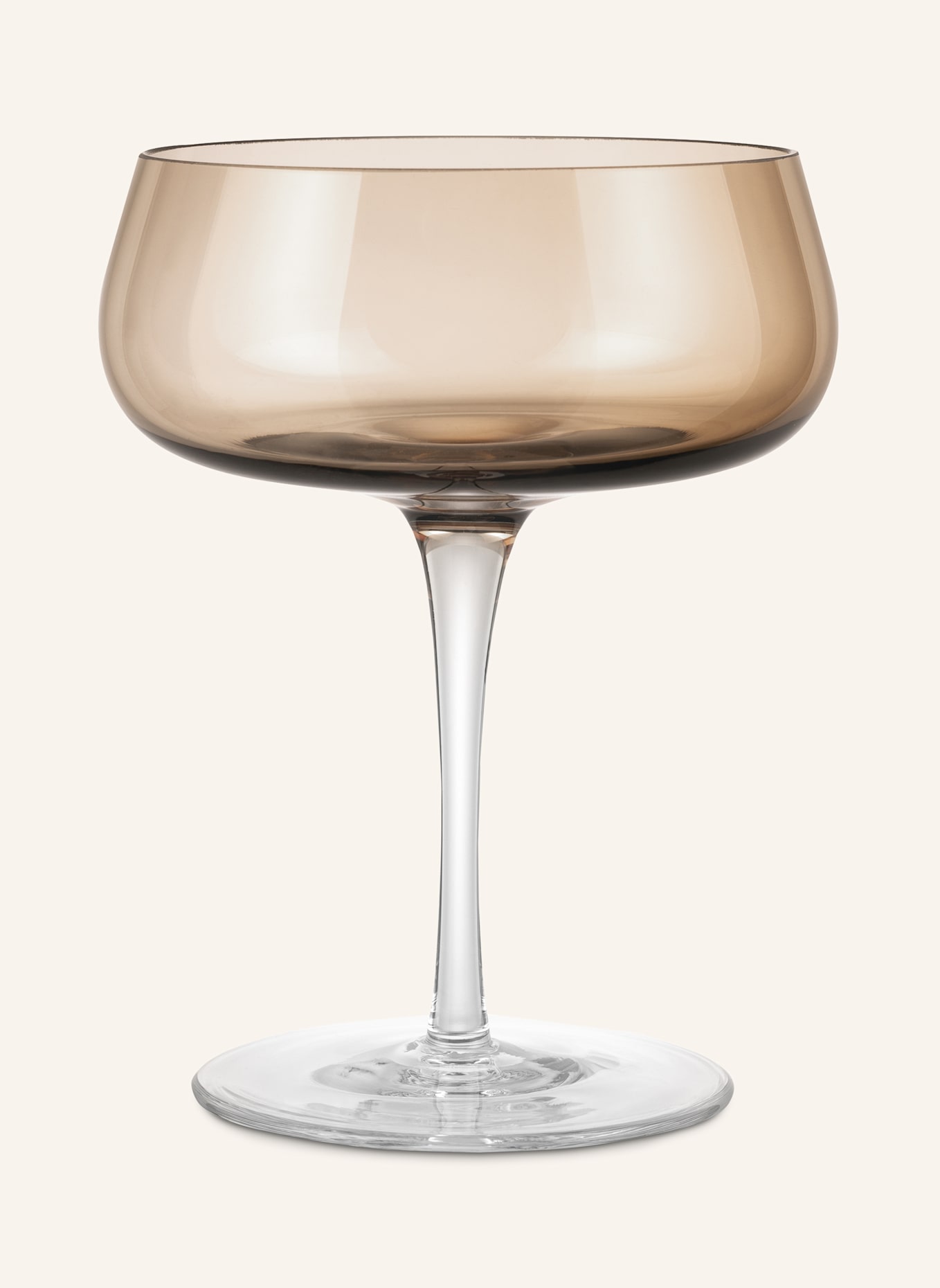 blomus Set 2 Sektschalen BELO: BRAUN