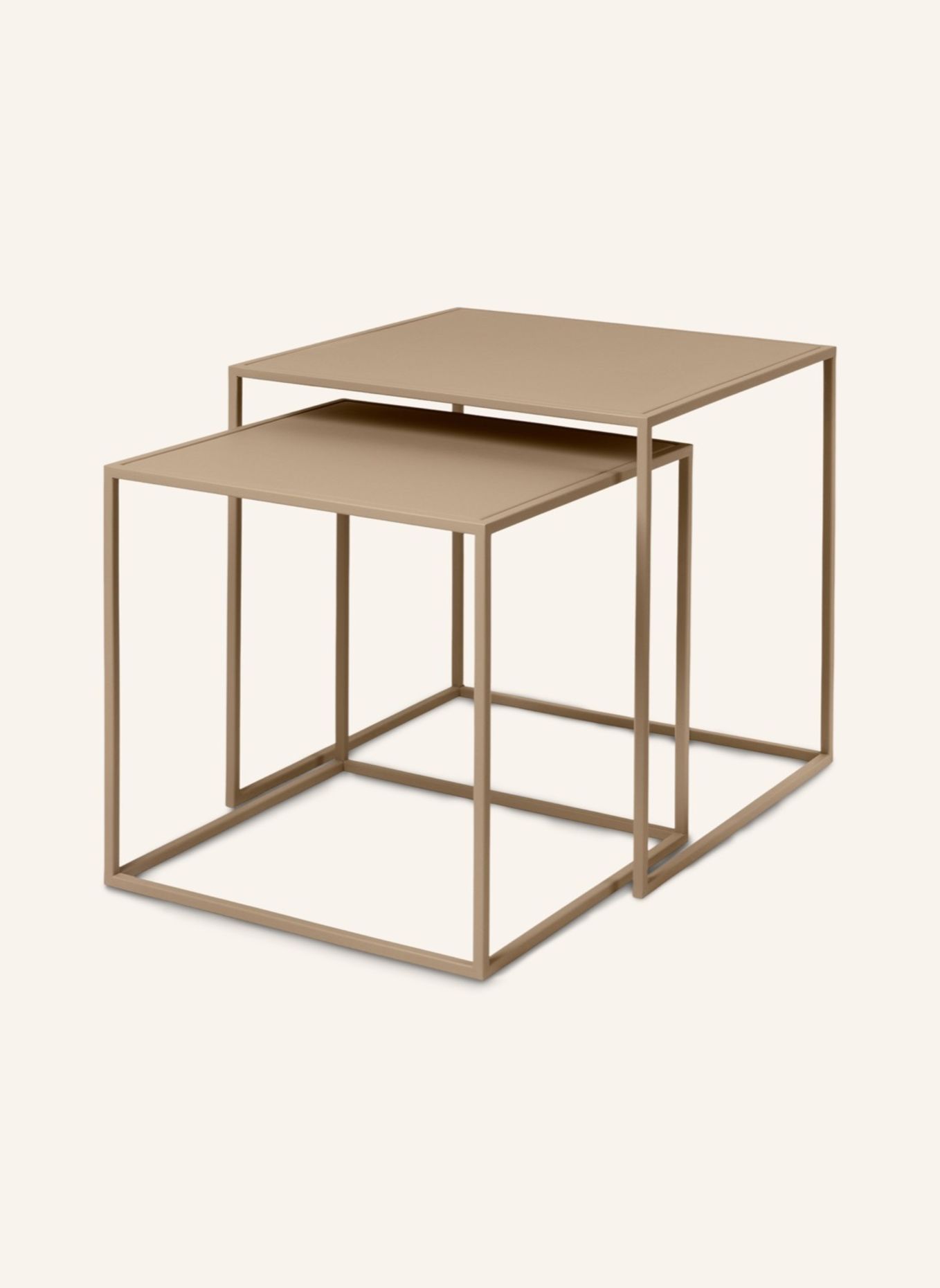 blomus Set 2 Beistelltische FERA: BRAUN