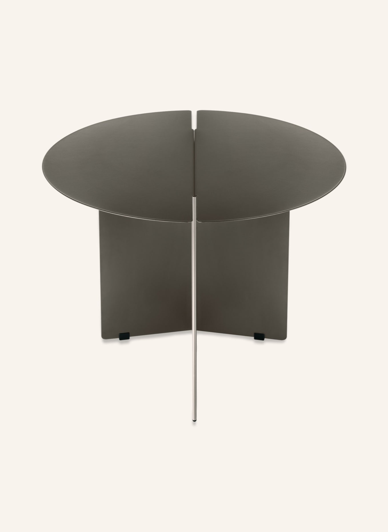 blomus Beistelltisch ORU: DUNKELBRAUN/ DUNKELGRAU