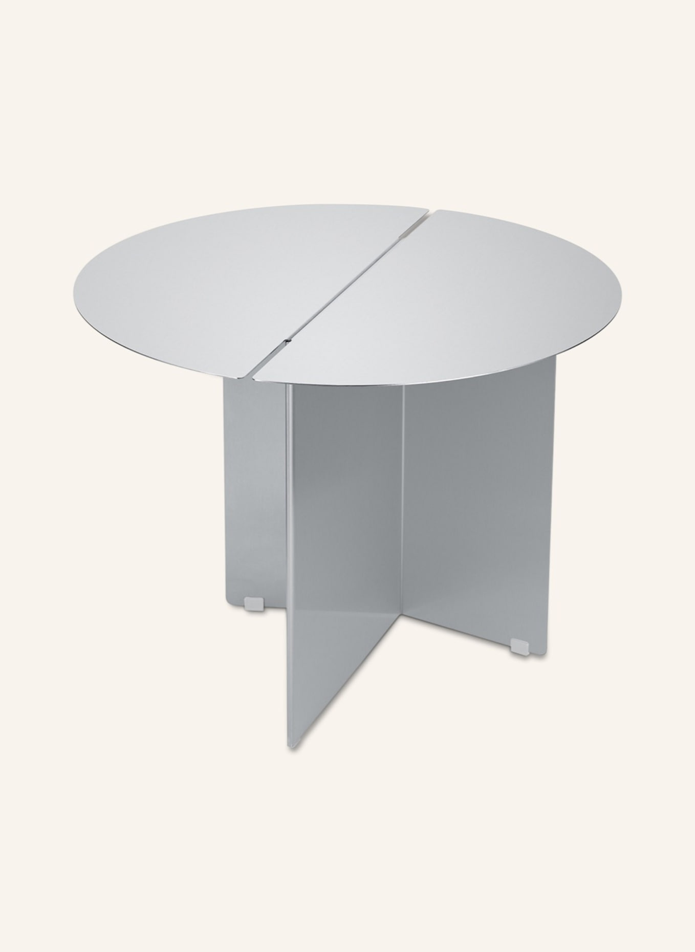 blomus Beistelltisch ORU: SILBER/ HELLGRAU